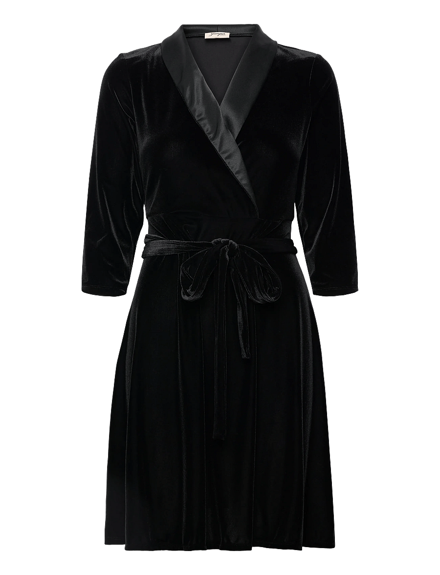 Jumperfabriken - Daga Dress - robes portefeuille - black - 2