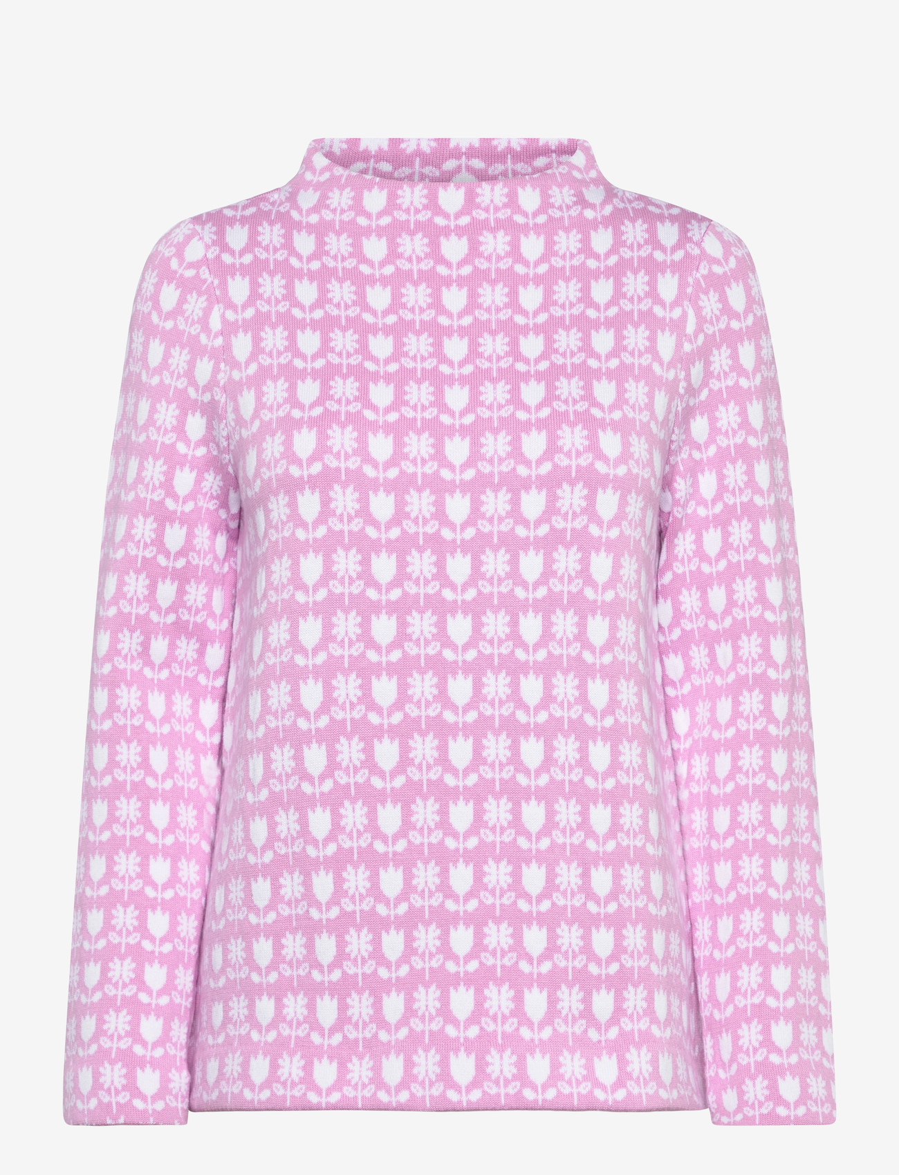 Jumperfabriken - Aliette Jumper - stickade tröjor - pink - 0