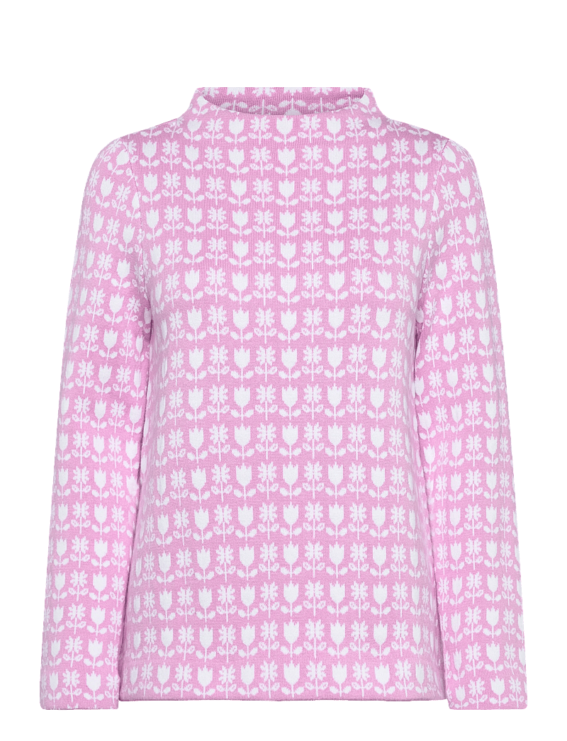 Jumperfabriken - Aliette Jumper - stickade tröjor - pink - 0