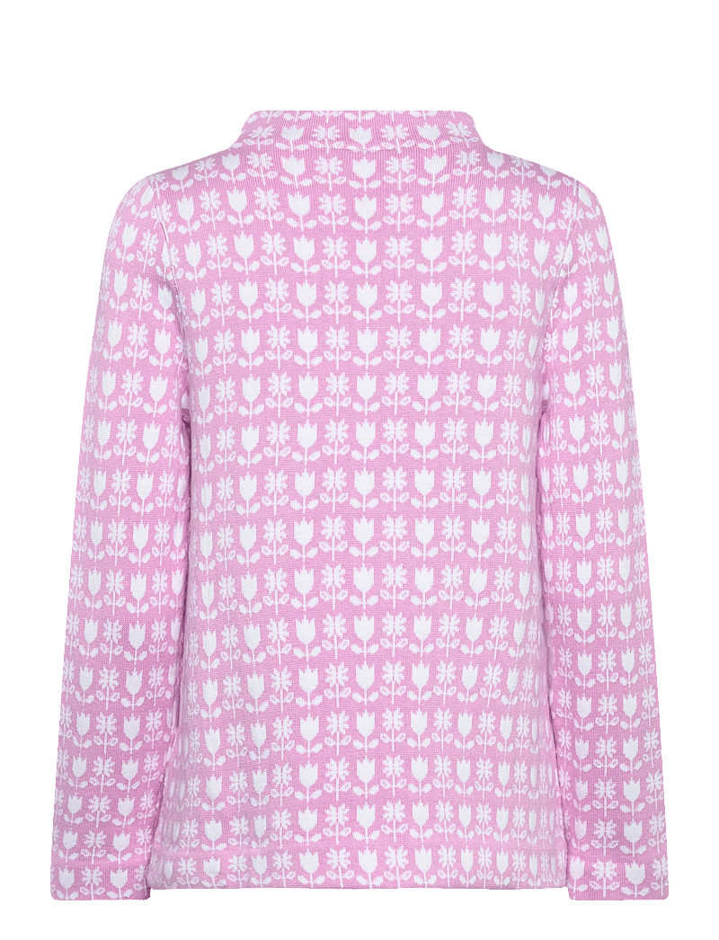Jumperfabriken - Aliette Jumper - stickade tröjor - pink - 1