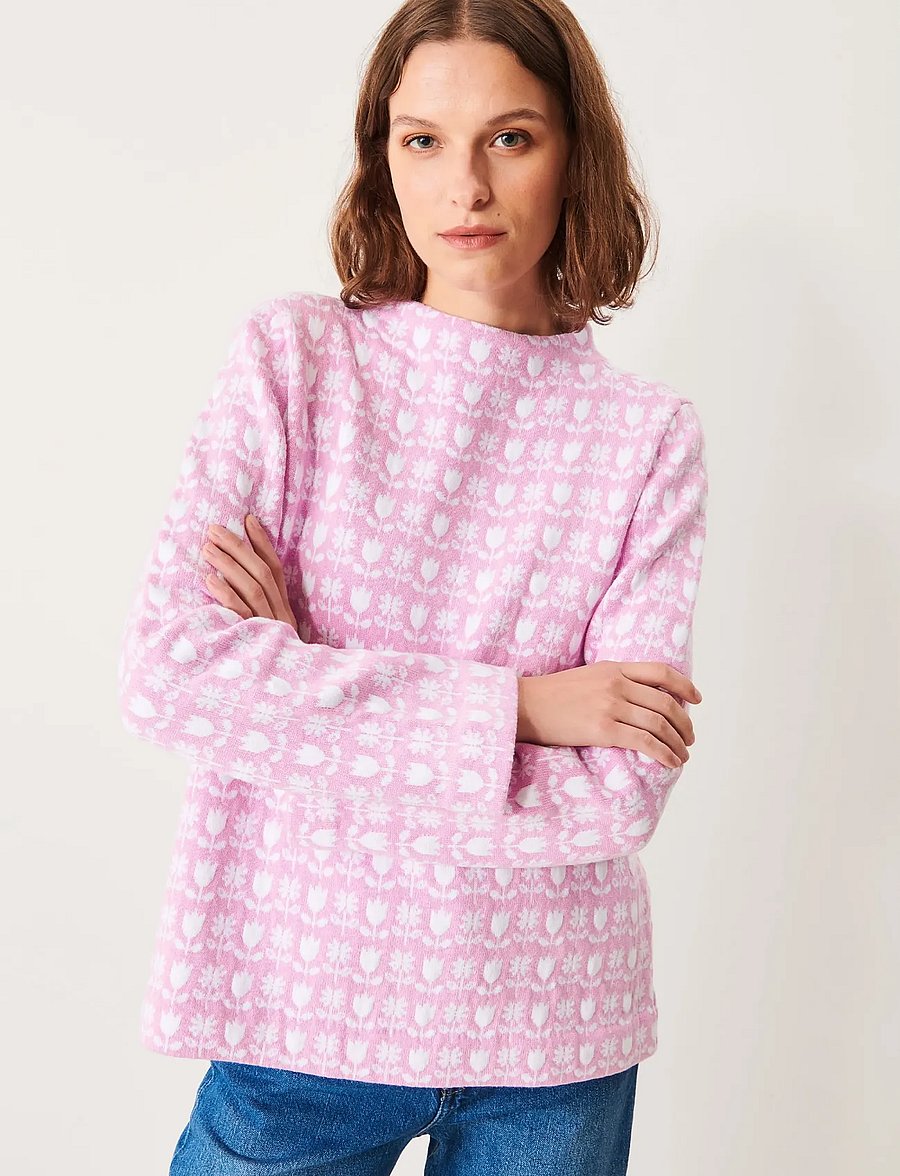 Jumperfabriken - Aliette Jumper - swetry - pink - 0