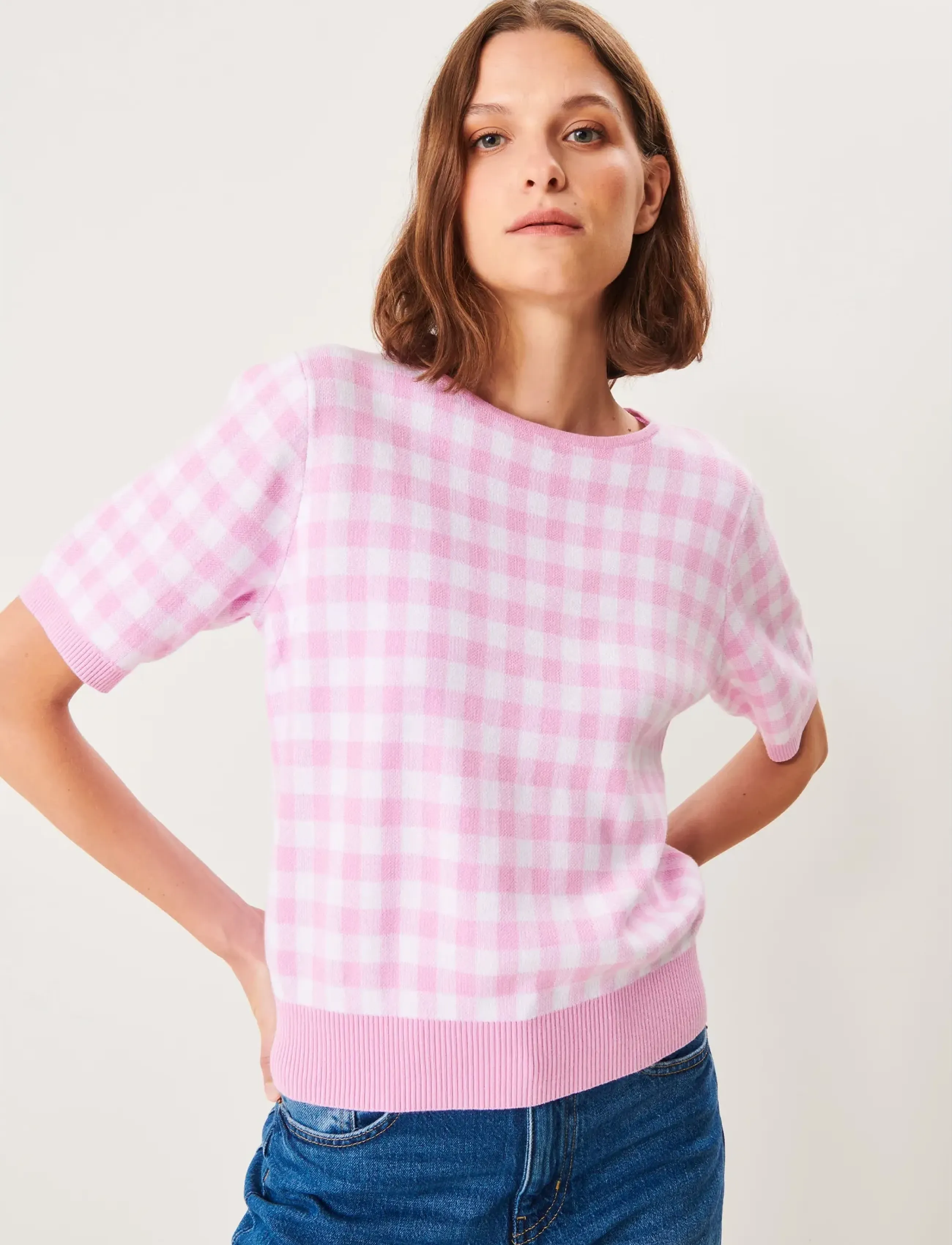 Jumperfabriken Bess Jumper, L, Knitwear, Rosa - Jumpers, Frauen