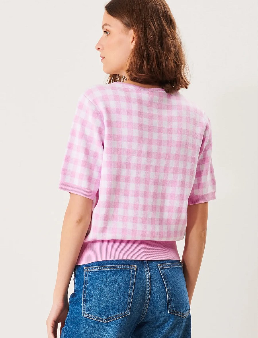 Jumperfabriken - Bess Jumper - stickade tröjor - pink - 3