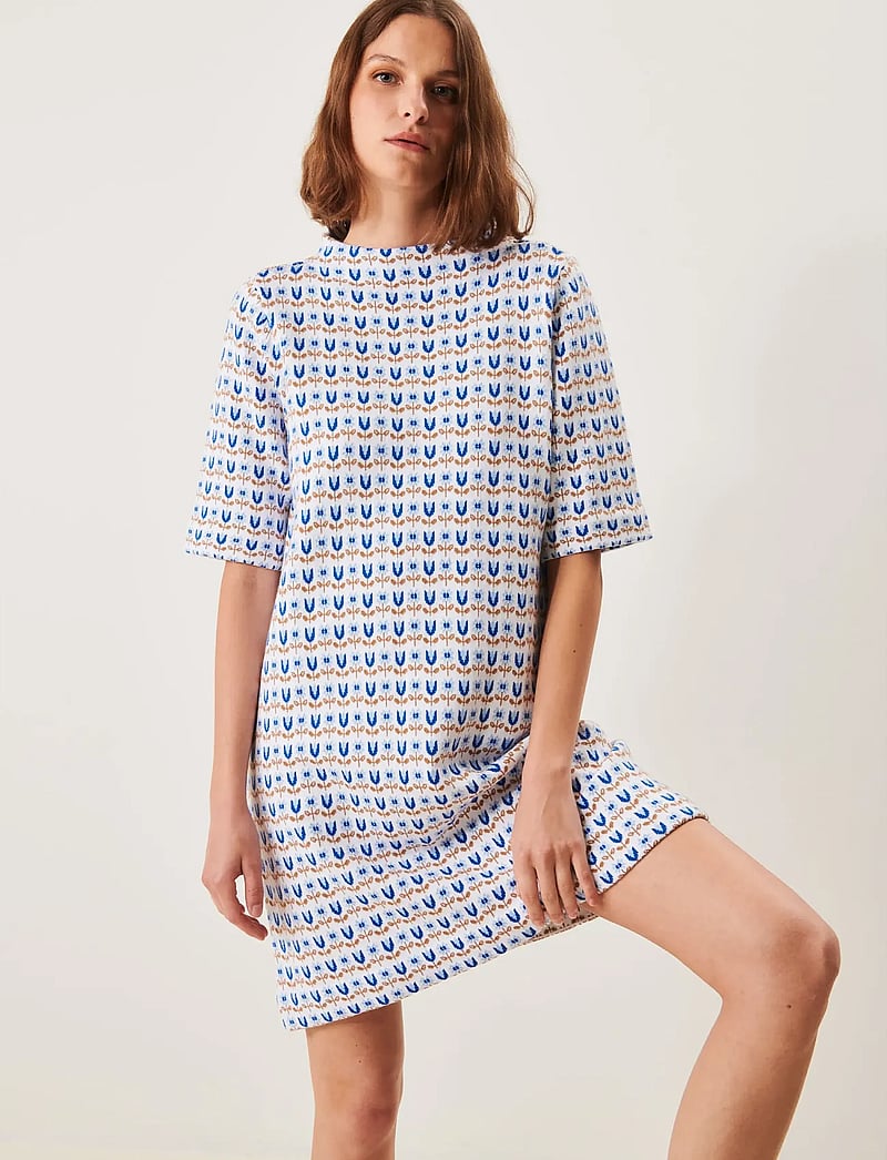 Jumperfabriken - Cassidy Dress - korta klänningar - white - 0