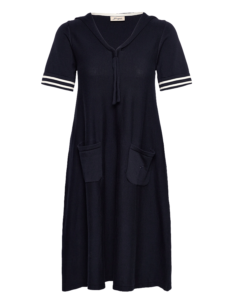 Jumperfabriken - Sailor Dress - strikkjoler - navy - 1
