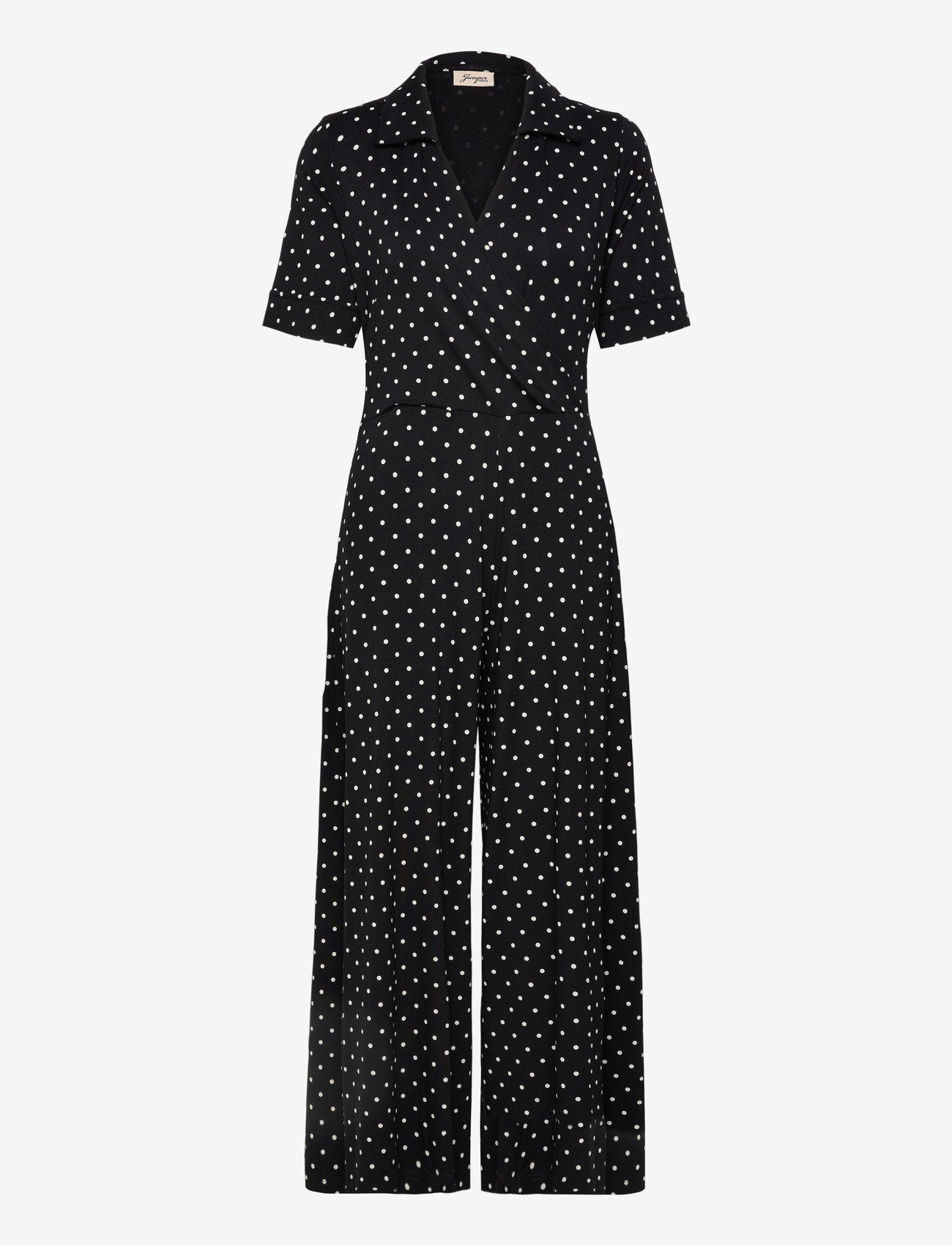 Jumperfabriken - Blake Dot Jumpsuit - jumpsuits - black - 3