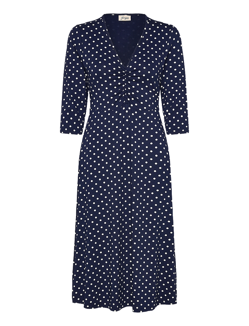 Jumperfabriken - Noelle Dress - midiklänningar - midnight blue - 1