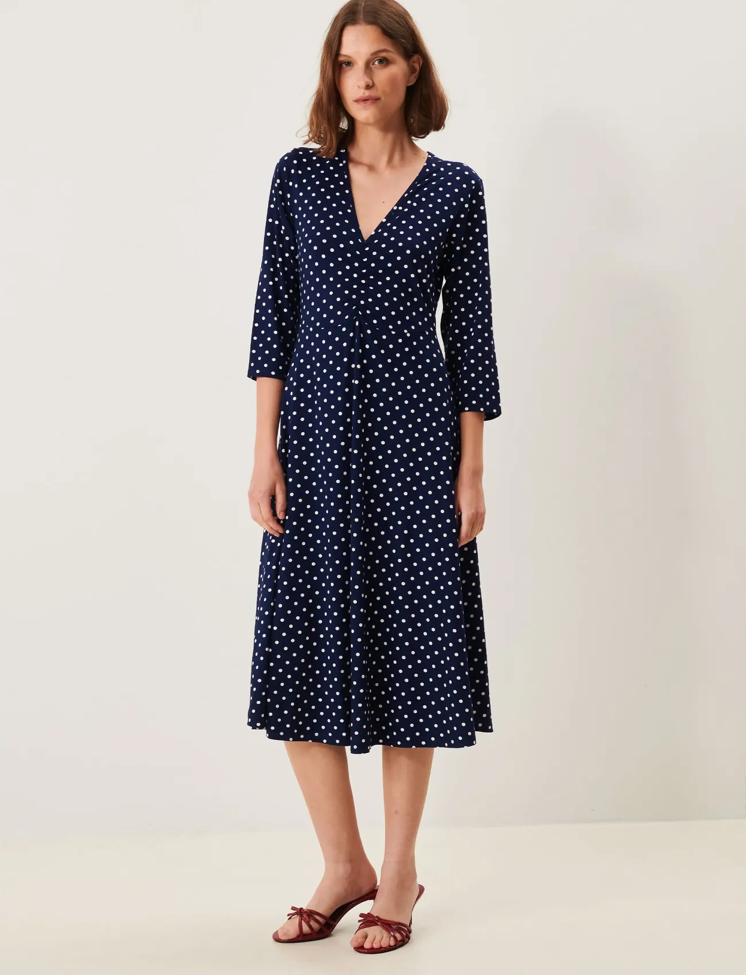 Jumperfabriken Noelle Dress - Kampagne - MIDNIGHT BLUE / navy