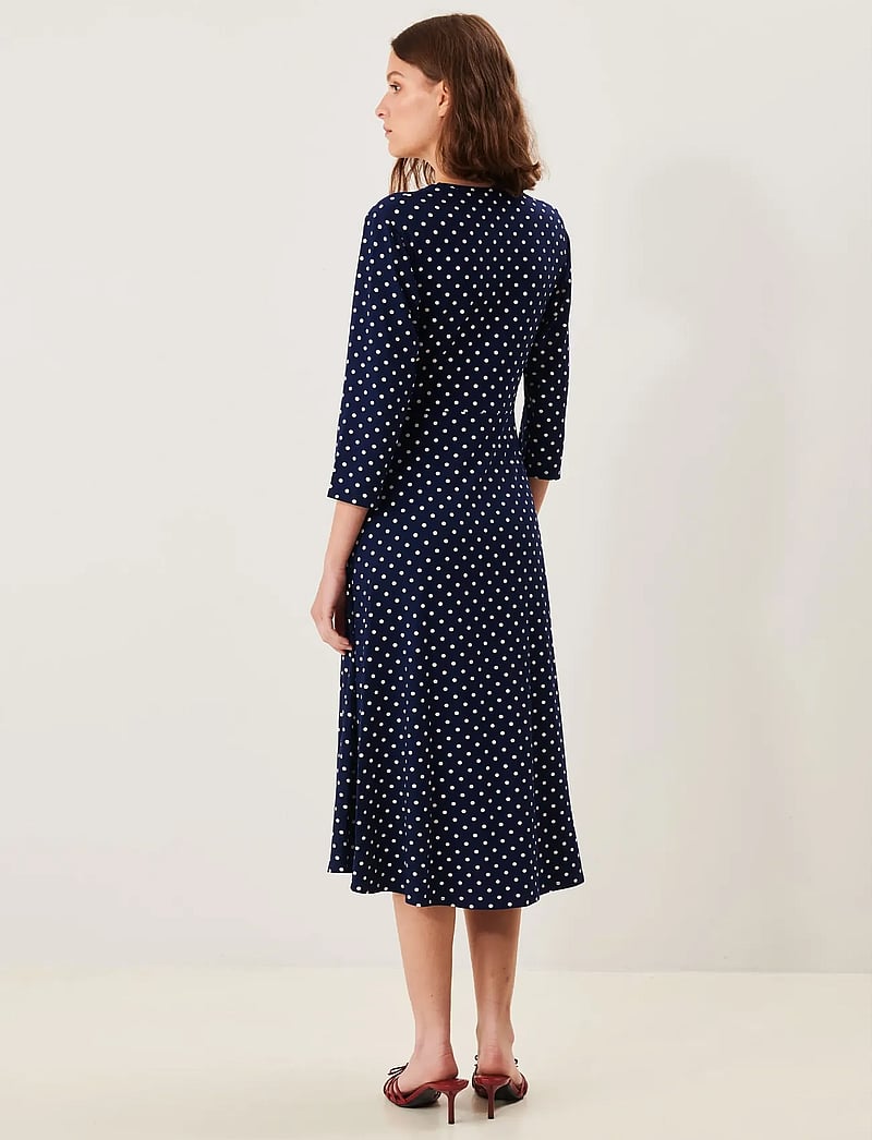 Jumperfabriken - Noelle Dress - midiklänningar - midnight blue - 3