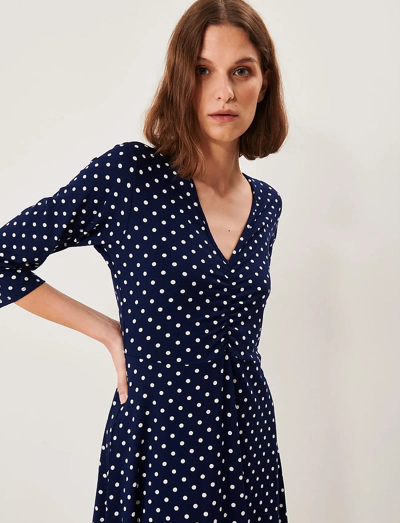 Jumperfabriken - Noelle Dress - midiklänningar - midnight blue - 4