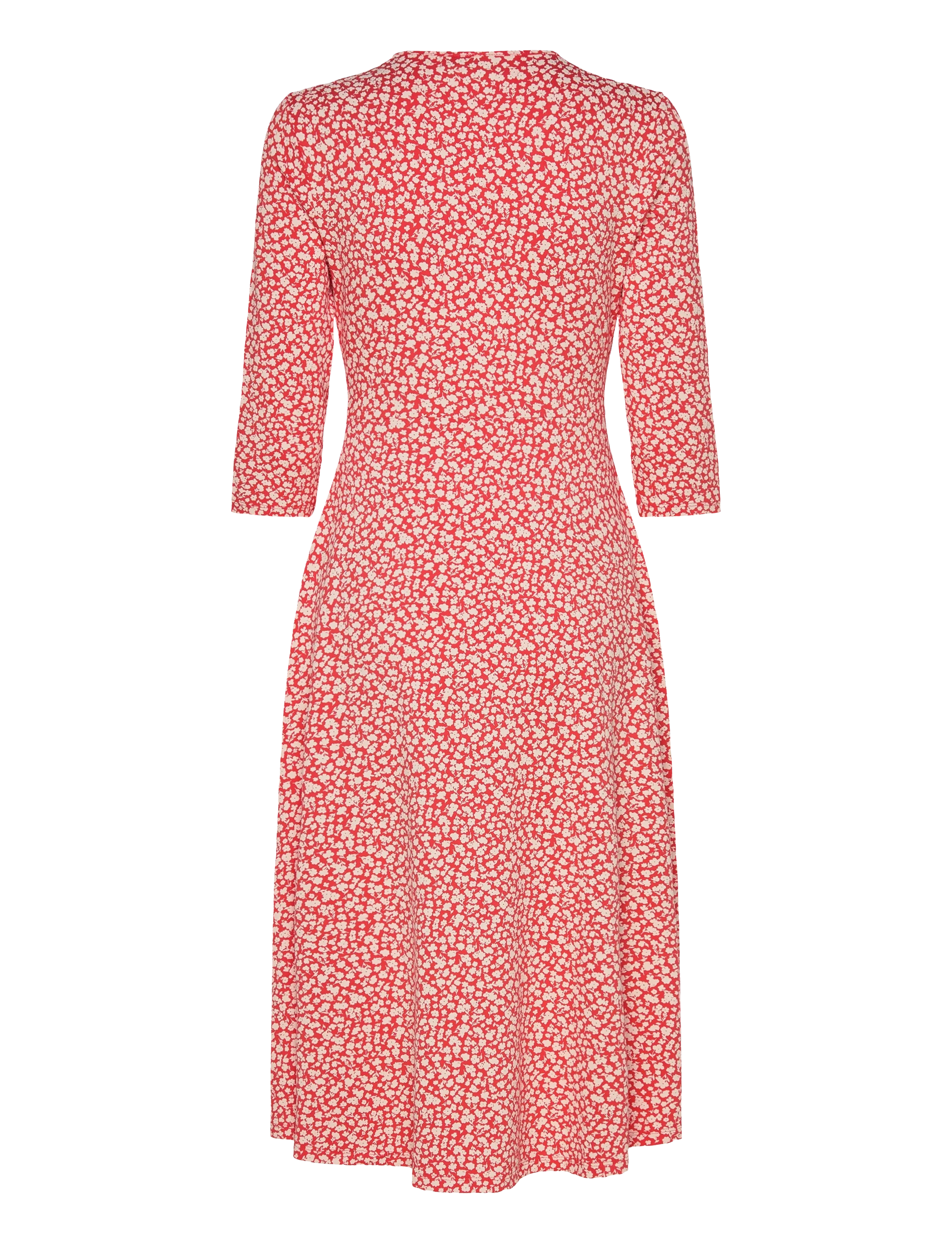 Jumperfabriken - Noelle Dress - midi kjólar - red - 2