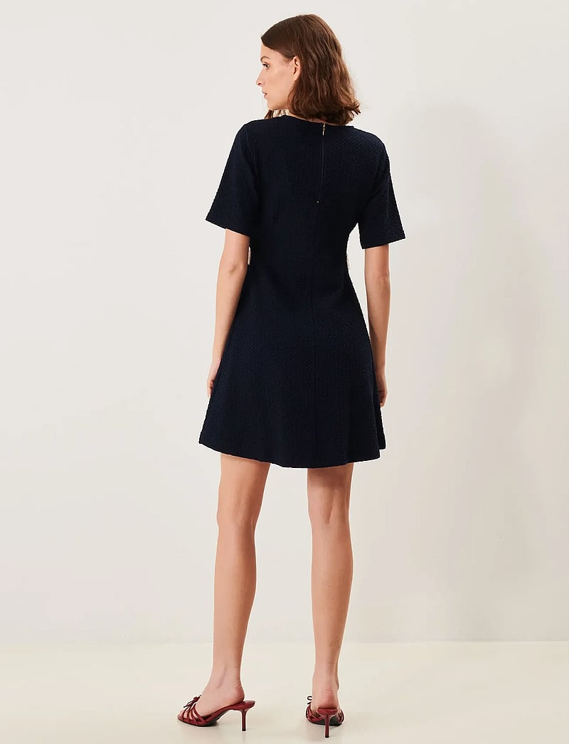 Jumperfabriken - Mouna Dress - midiklänningar - navy - 3