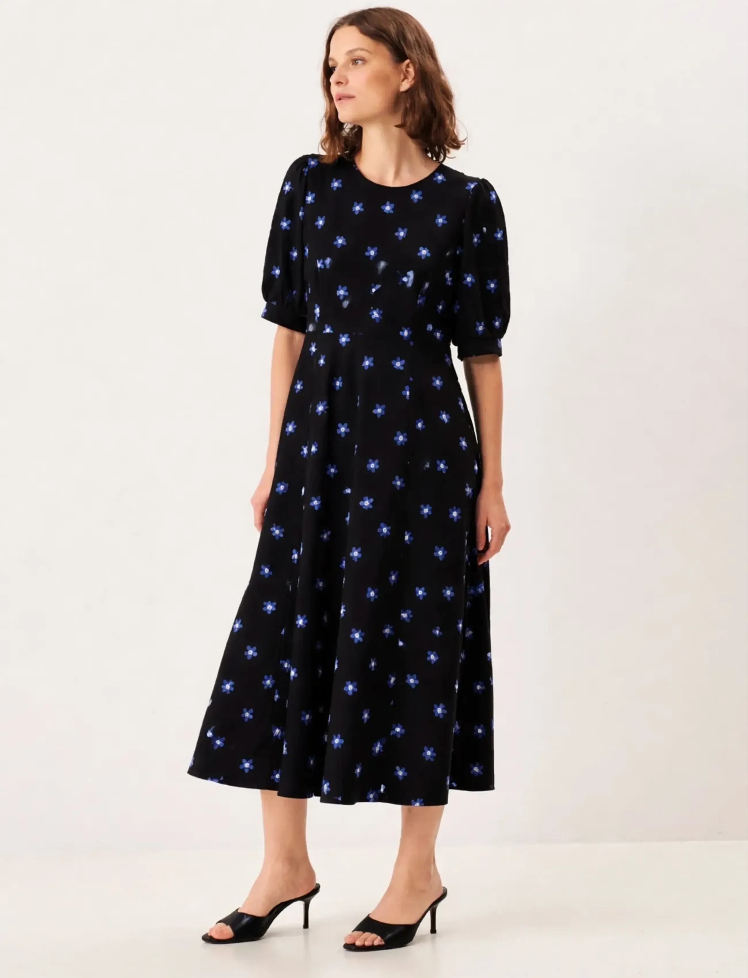 Jumperfabriken Franka Dress - Kampagne - BLACK / black