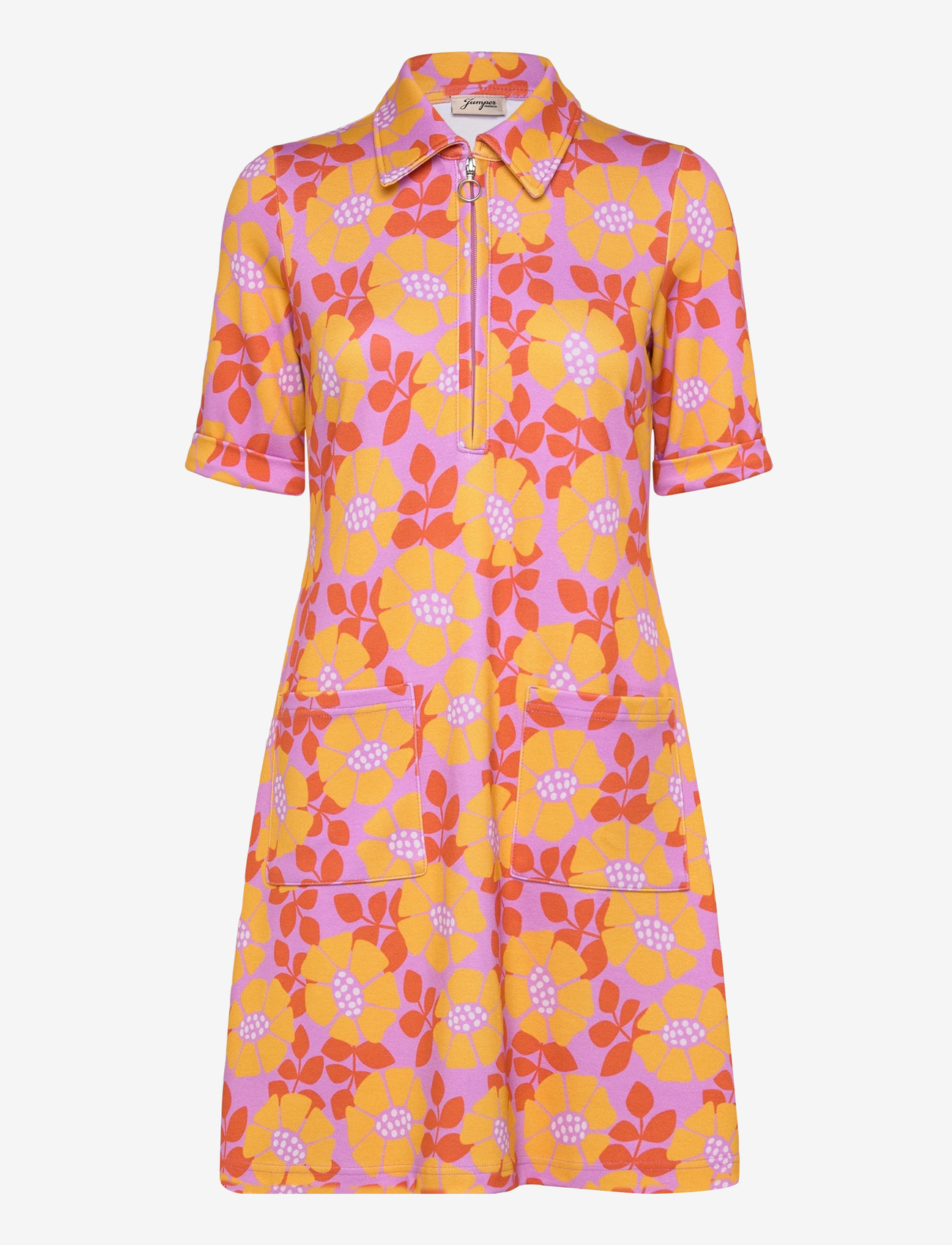 Jumperfabriken - Lana Dress - sommerkjoler - pink - 0