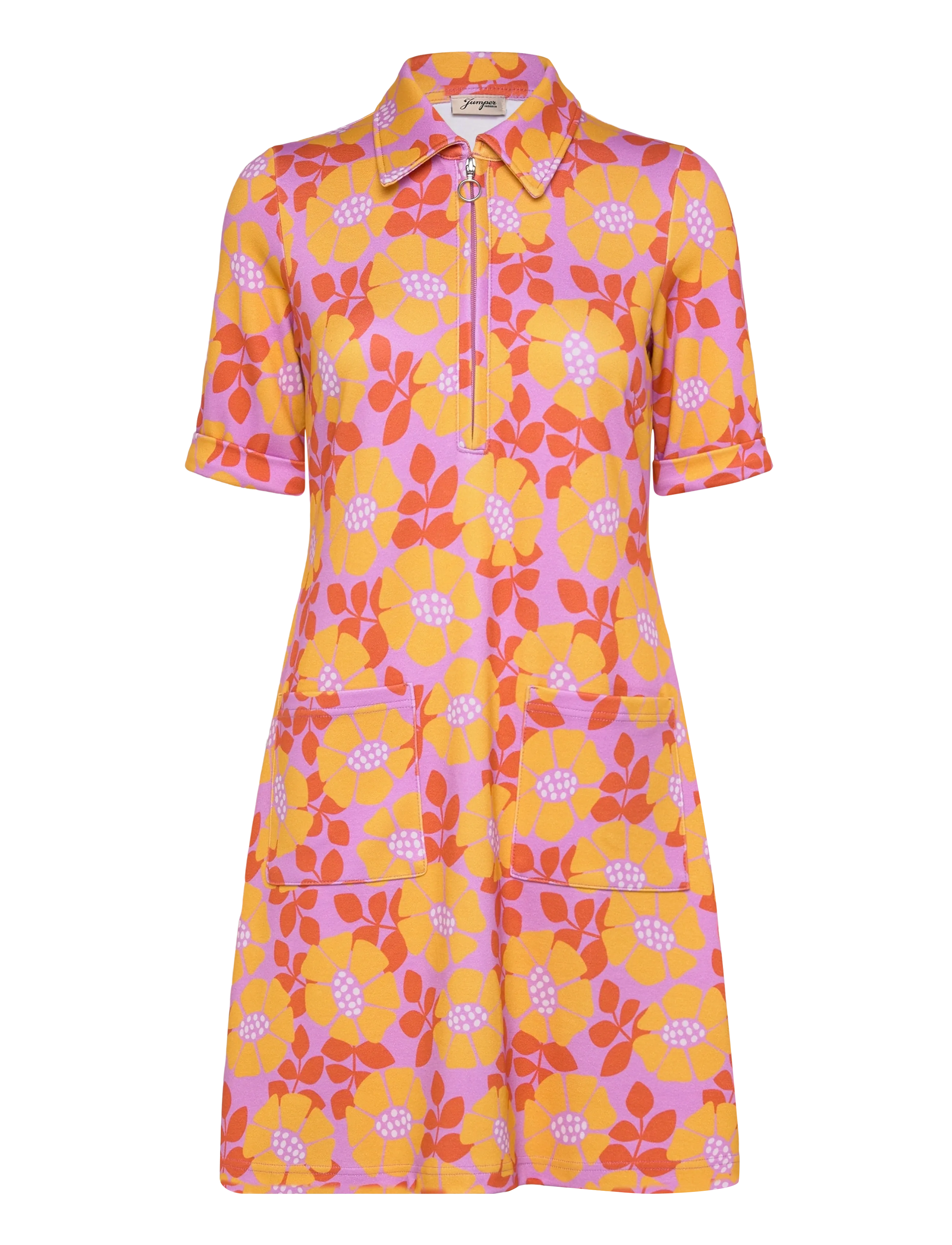 Jumperfabriken Lana Dress - Sommarklänningar - PINK / pink/rose