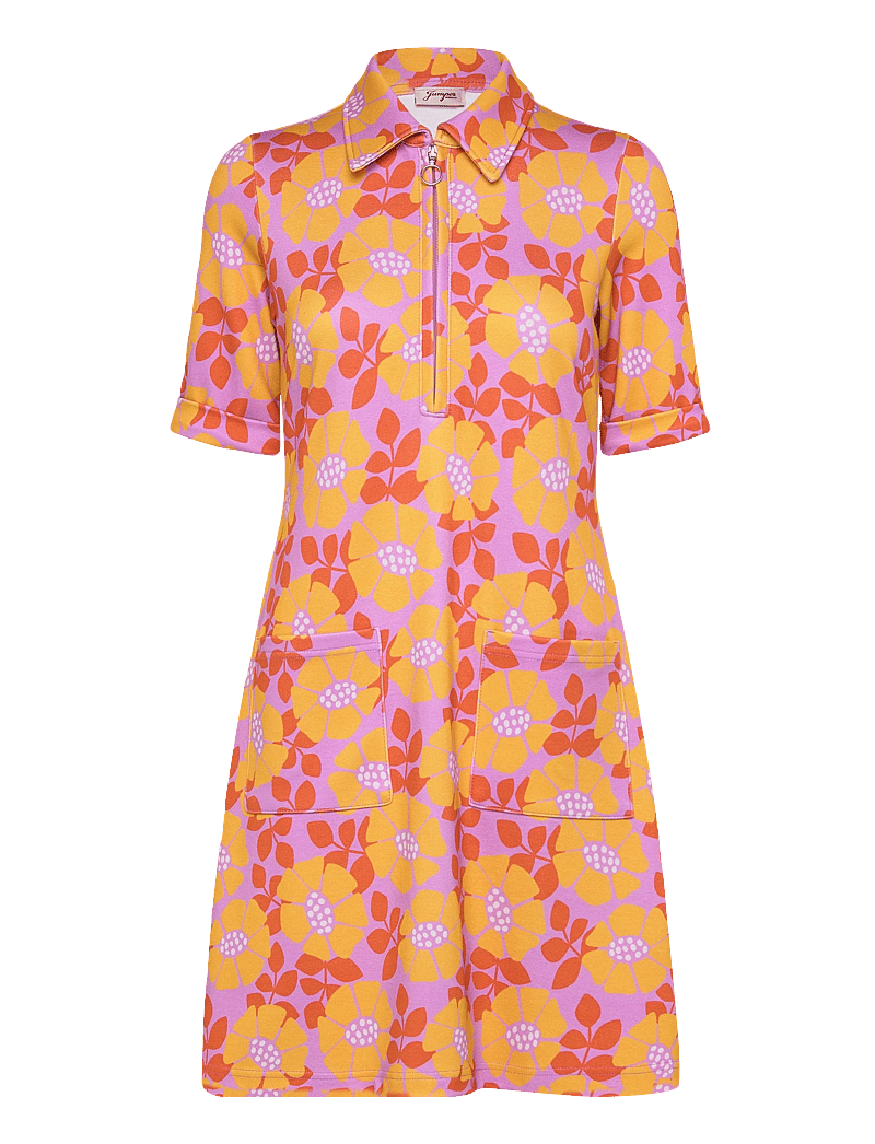 Jumperfabriken - Lana Dress - sommerkjoler - pink - 0