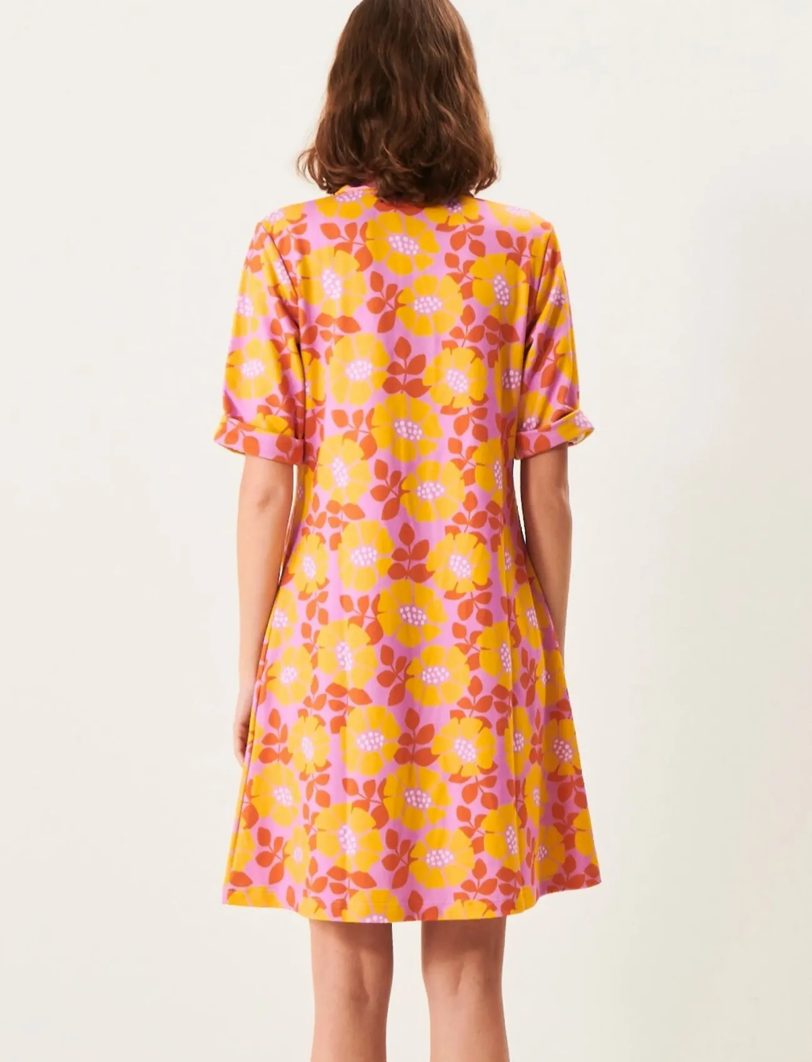 Jumperfabriken Lana Dress - Inspiration - PINK / pink/rose