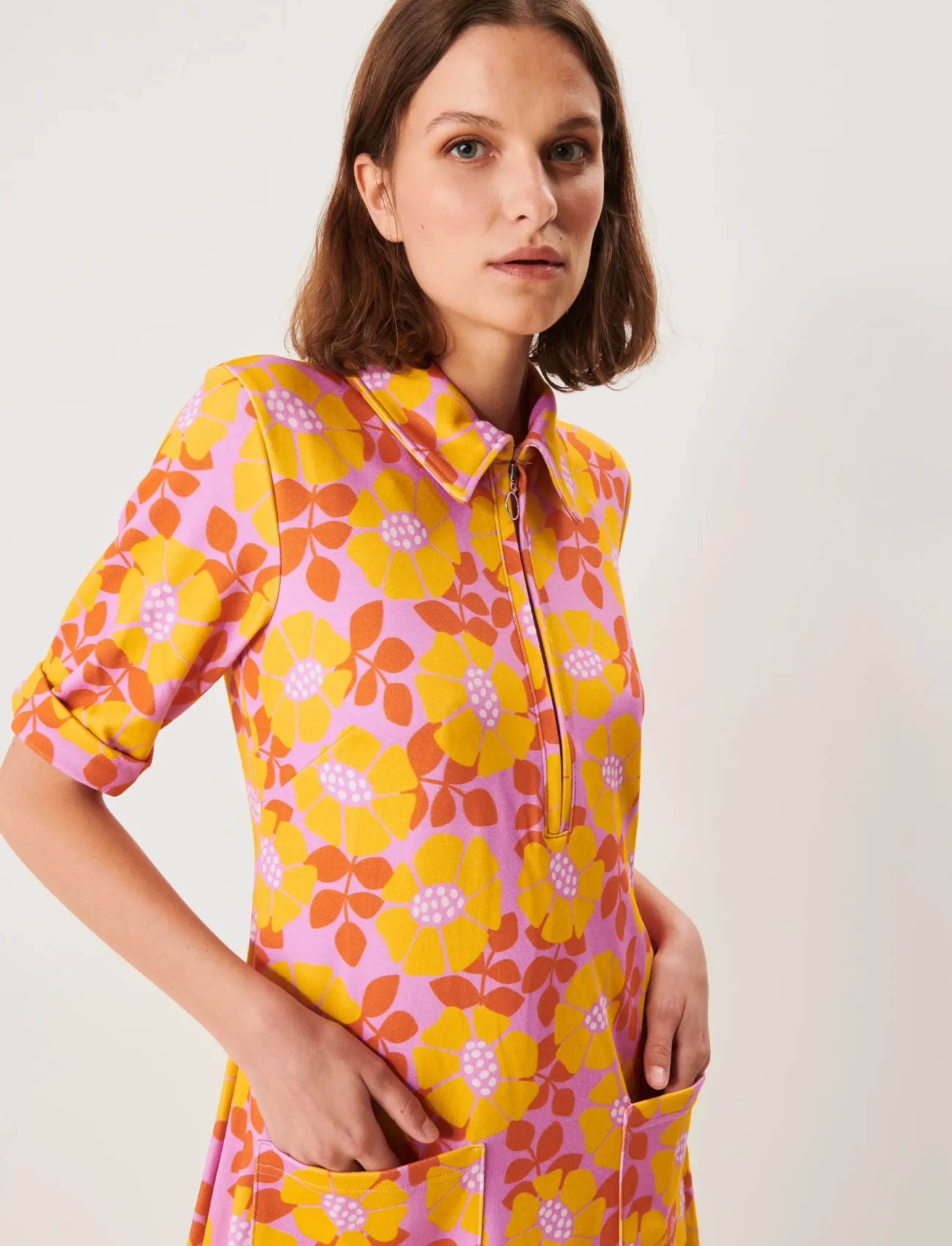 Jumperfabriken - Lana Dress - suvekleidid - pink - 2