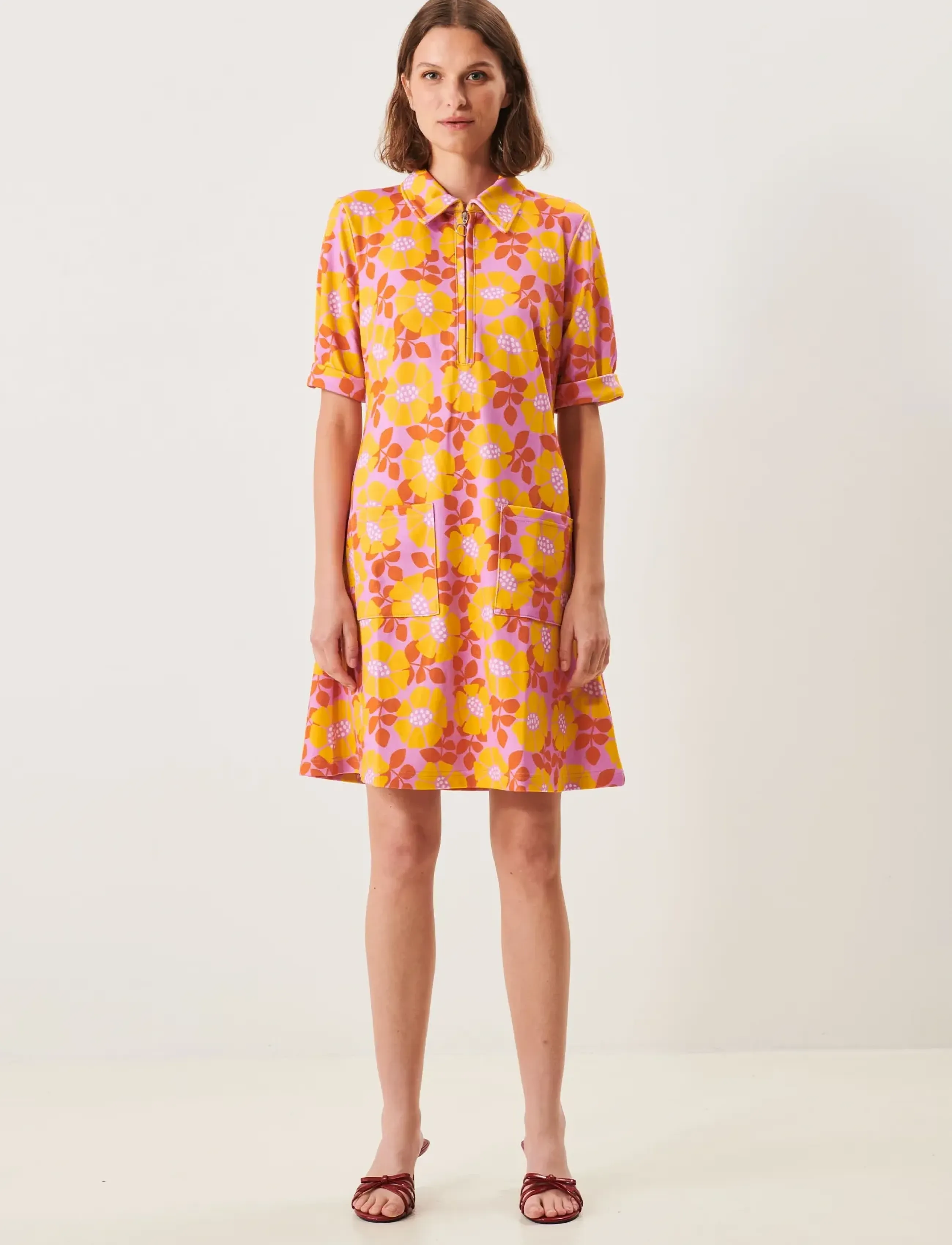 Jumperfabriken - Lana Dress - suvekleidid - pink - 3