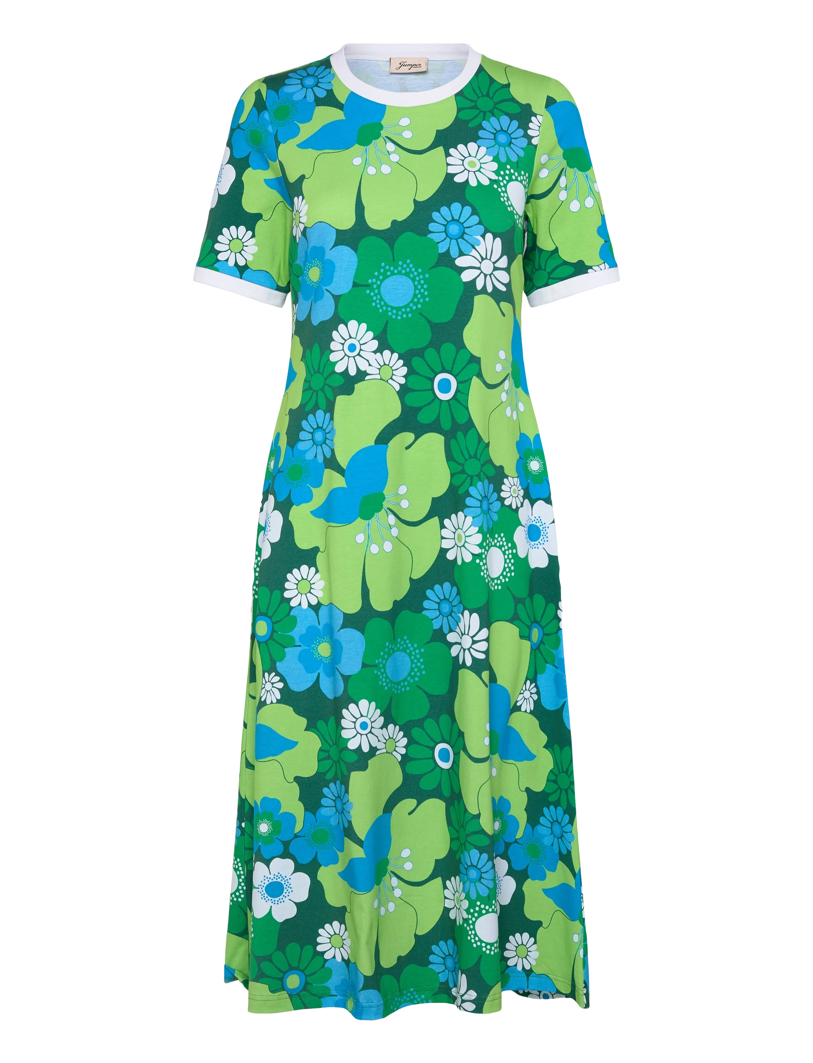 Jumperfabriken Melissa Dress - Sommerkleider - GREEN / green