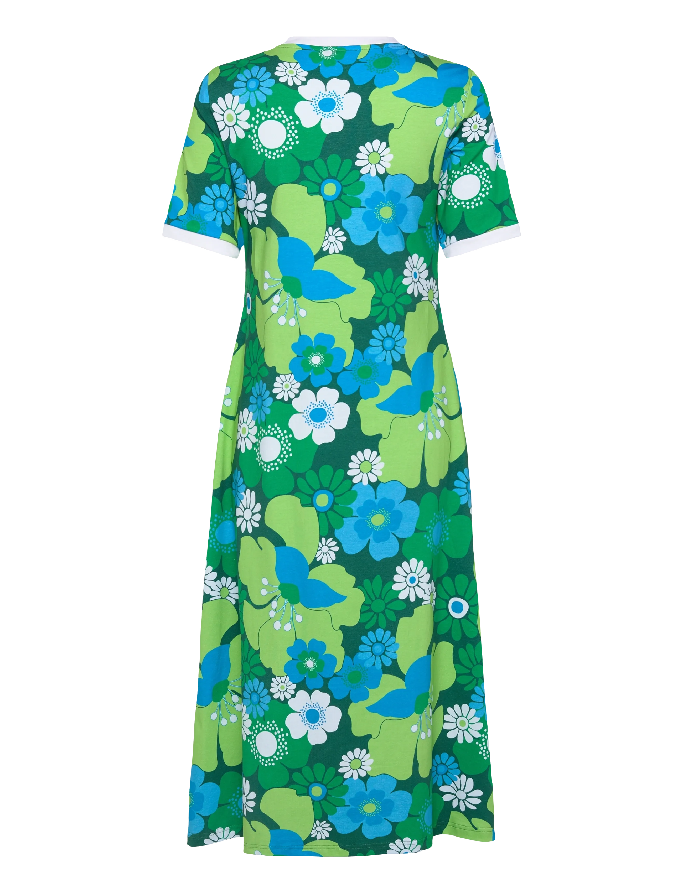 Jumperfabriken - Melissa Dress - sommarklänningar - green - 2