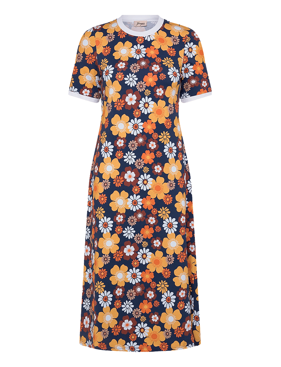 Jumperfabriken - Melissa Dress - sommarklänningar - navy - 1