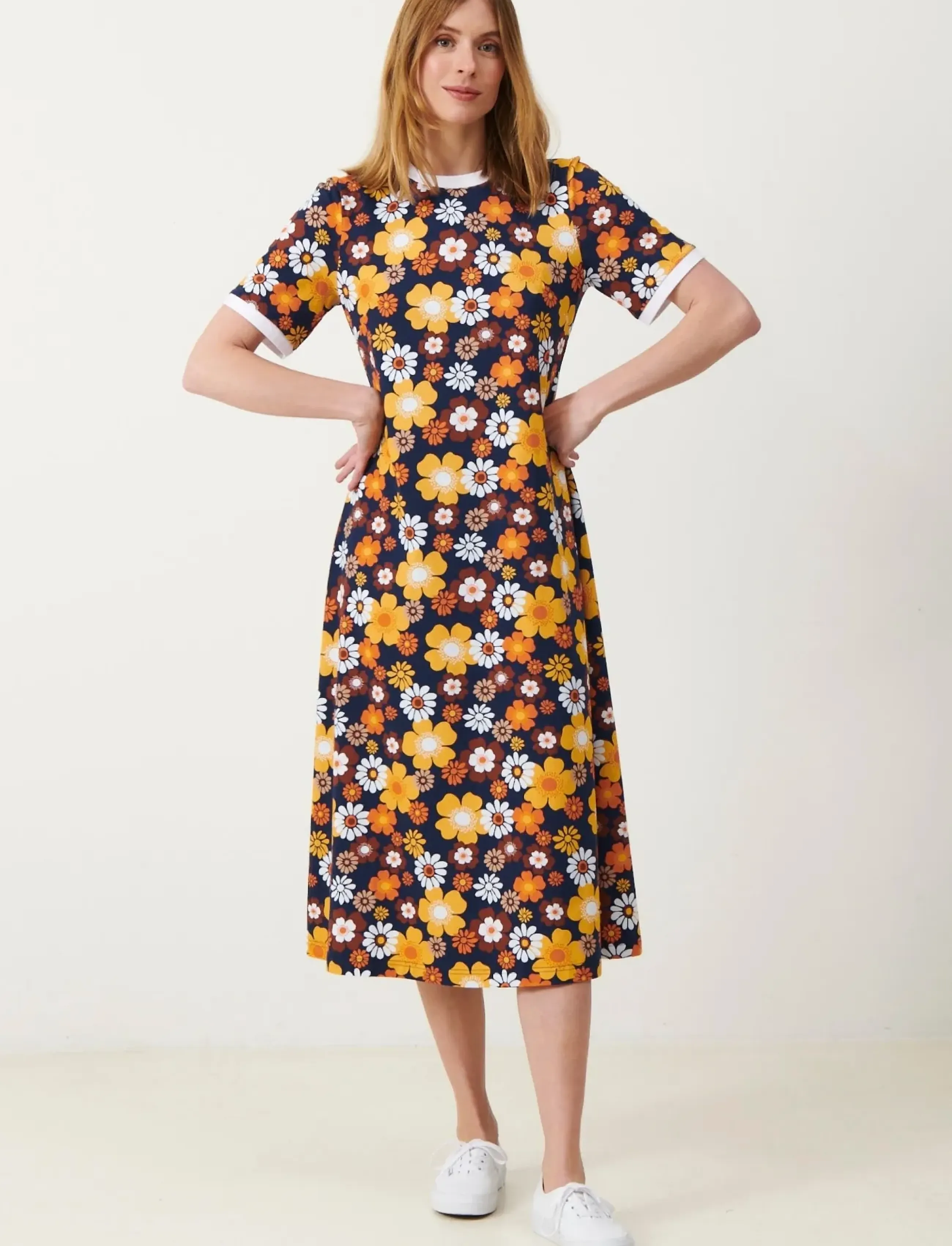 Jumperfabriken - Melissa Dress - summer dresses - navy - 4