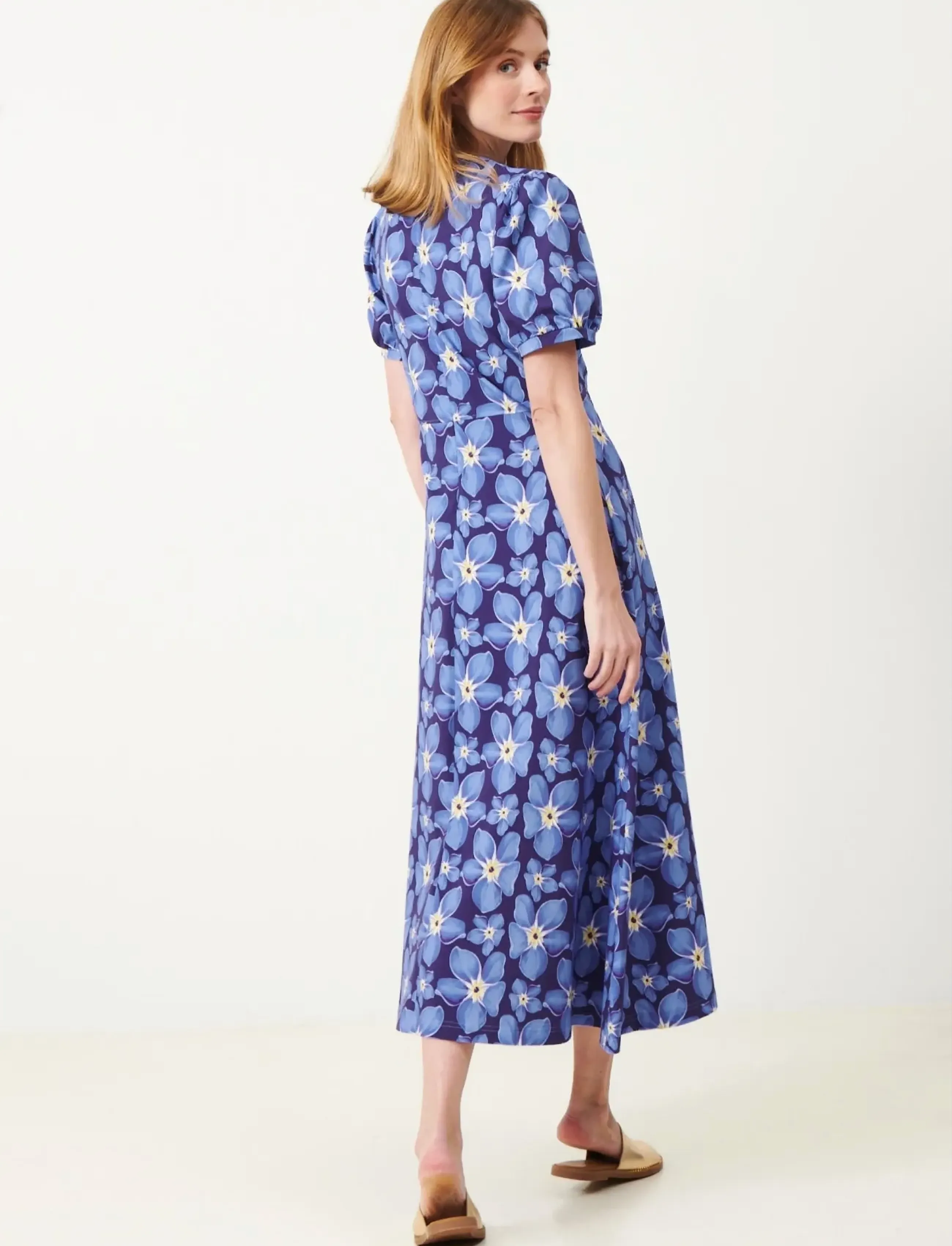 Jumperfabriken - Philomena Dress - maxiklänningar - blue - 3