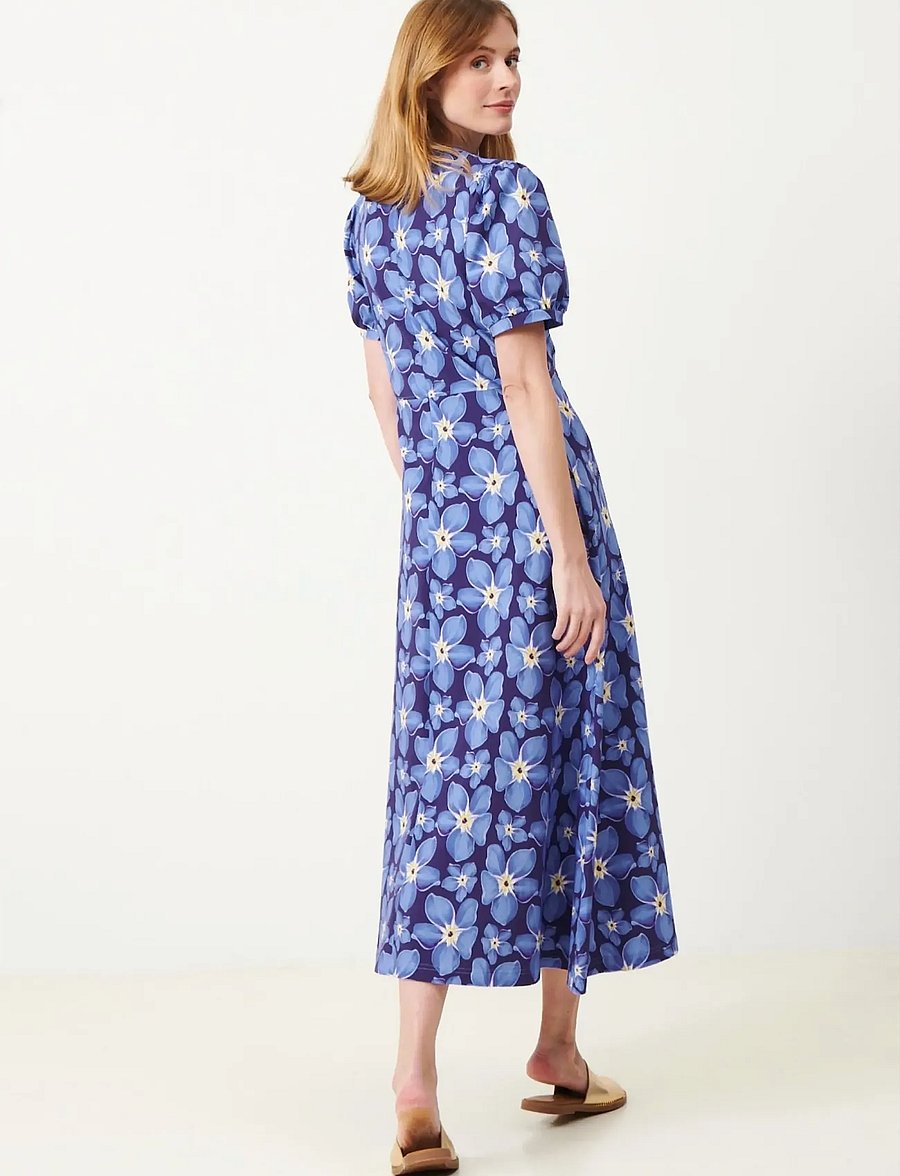 Jumperfabriken - Philomena Dress - maxiklänningar - blue - 3