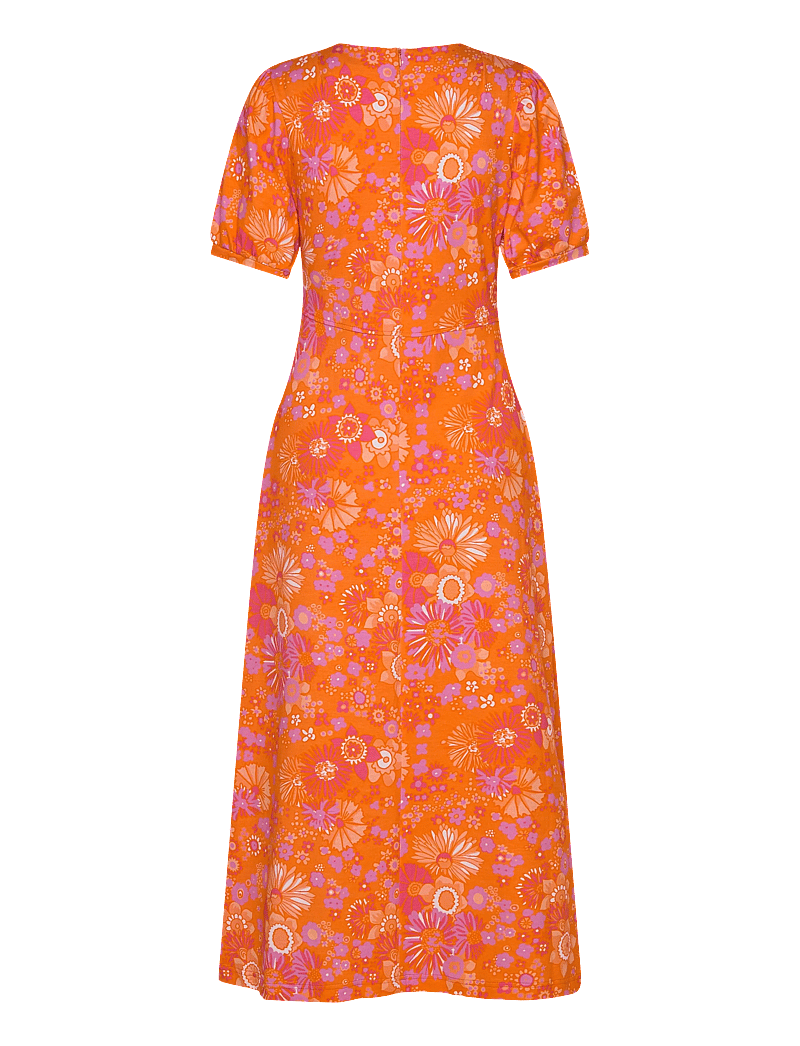 Jumperfabriken - Philomena Dress - maxi kjoler - orange - 2