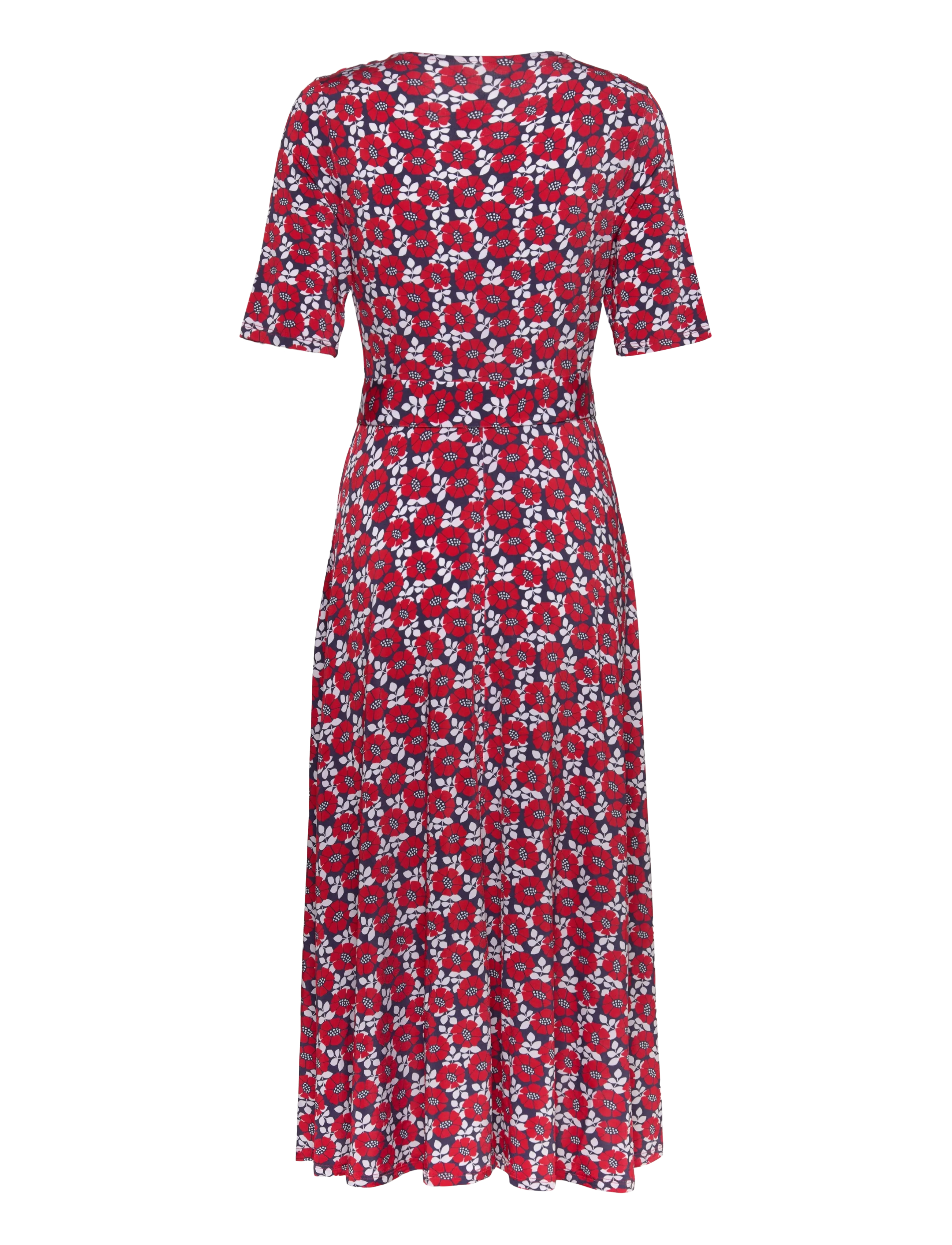 Jumperfabriken - Isabella Dress - summer dresses - red - 2