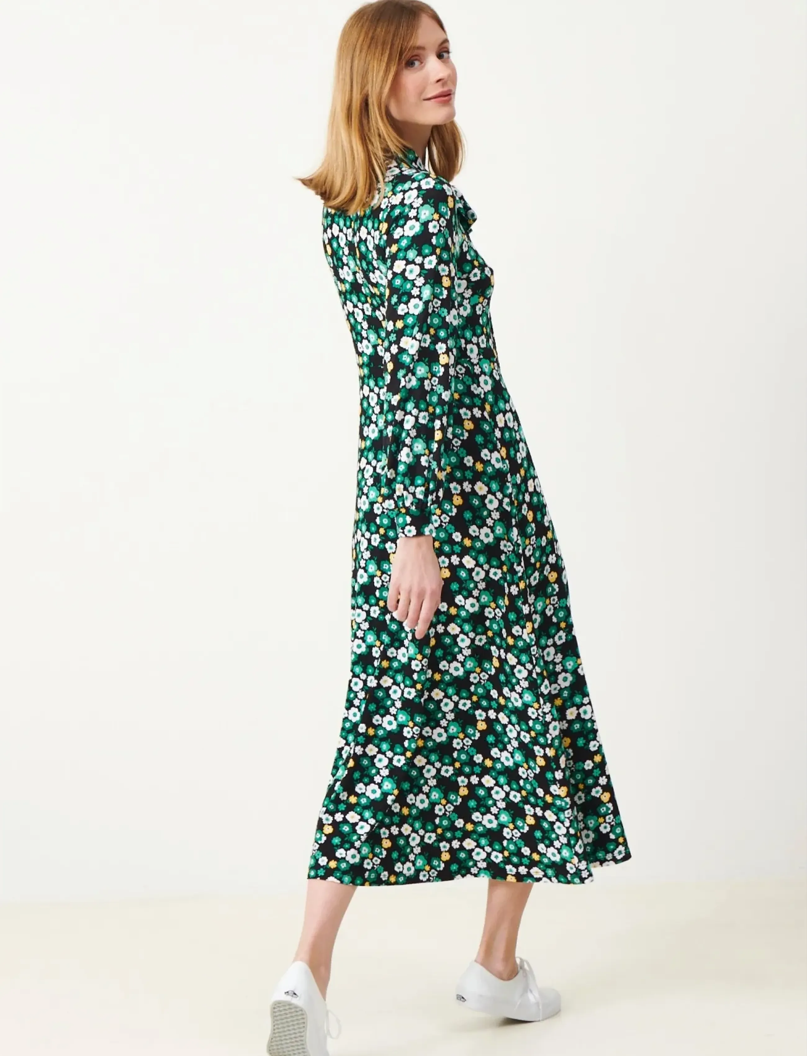 Jumperfabriken - Linley Dress - maxi dresses - dk brown - 3