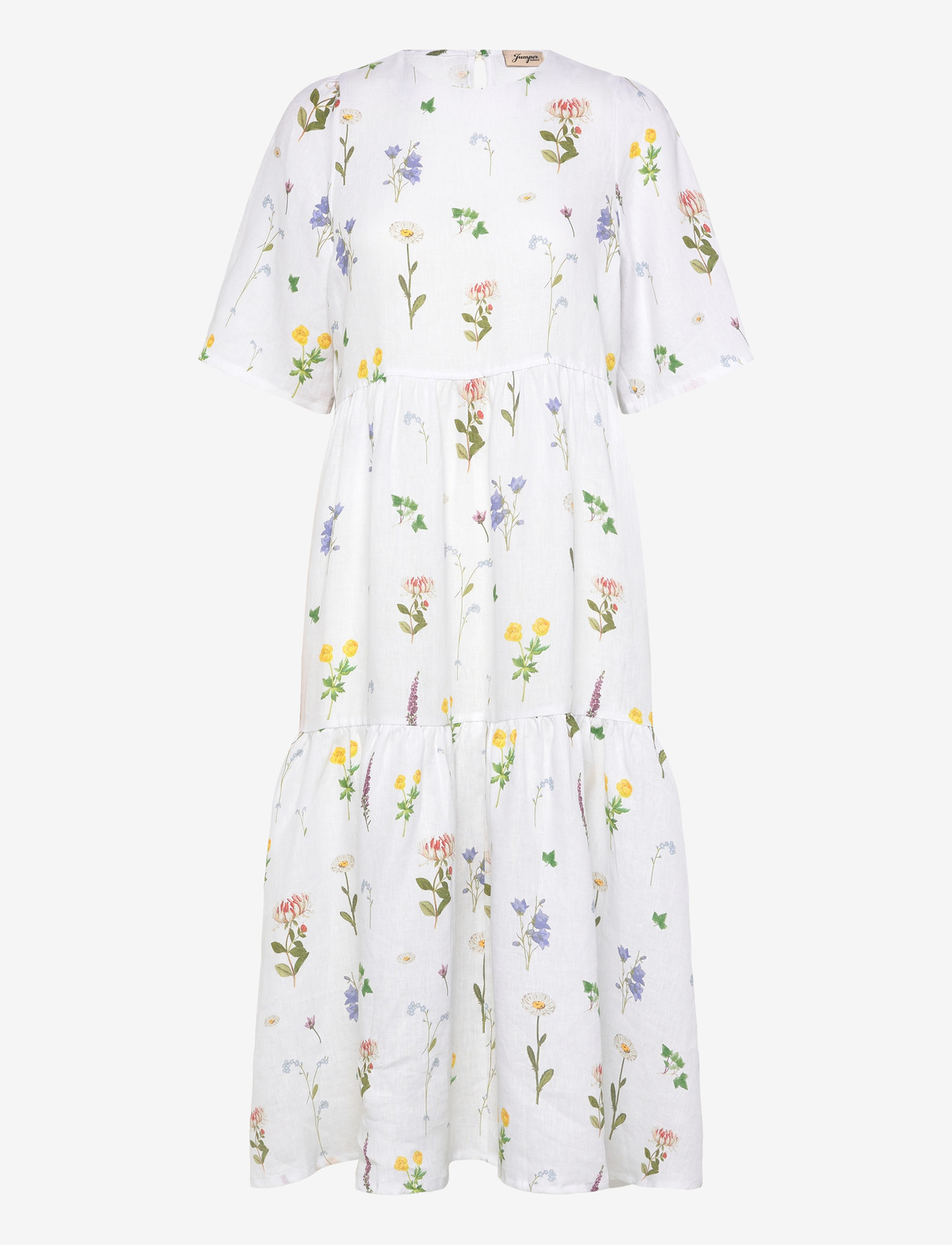 Jumperfabriken - Fabienne Dress - summer dresses - white - 1