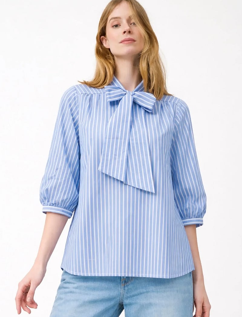 Jumperfabriken - Emma Blouse - langærmede bluser - lt blue - 0