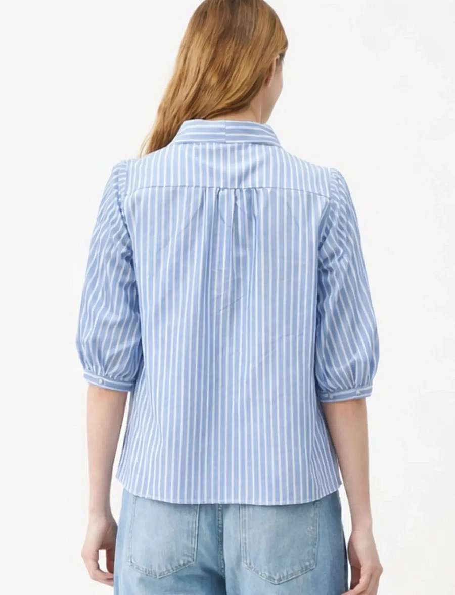 Jumperfabriken - Emma Blouse - langärmelige blusen - lt blue - 3