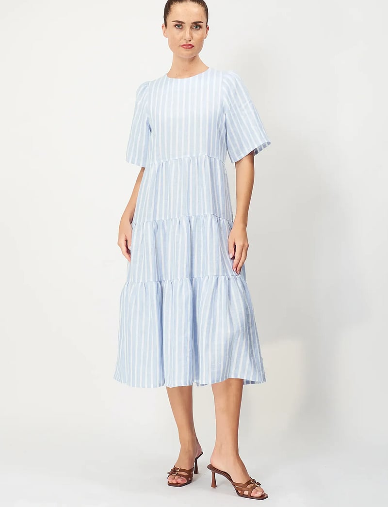 Jumperfabriken - Judith Dress - robes d'été - blue - 0