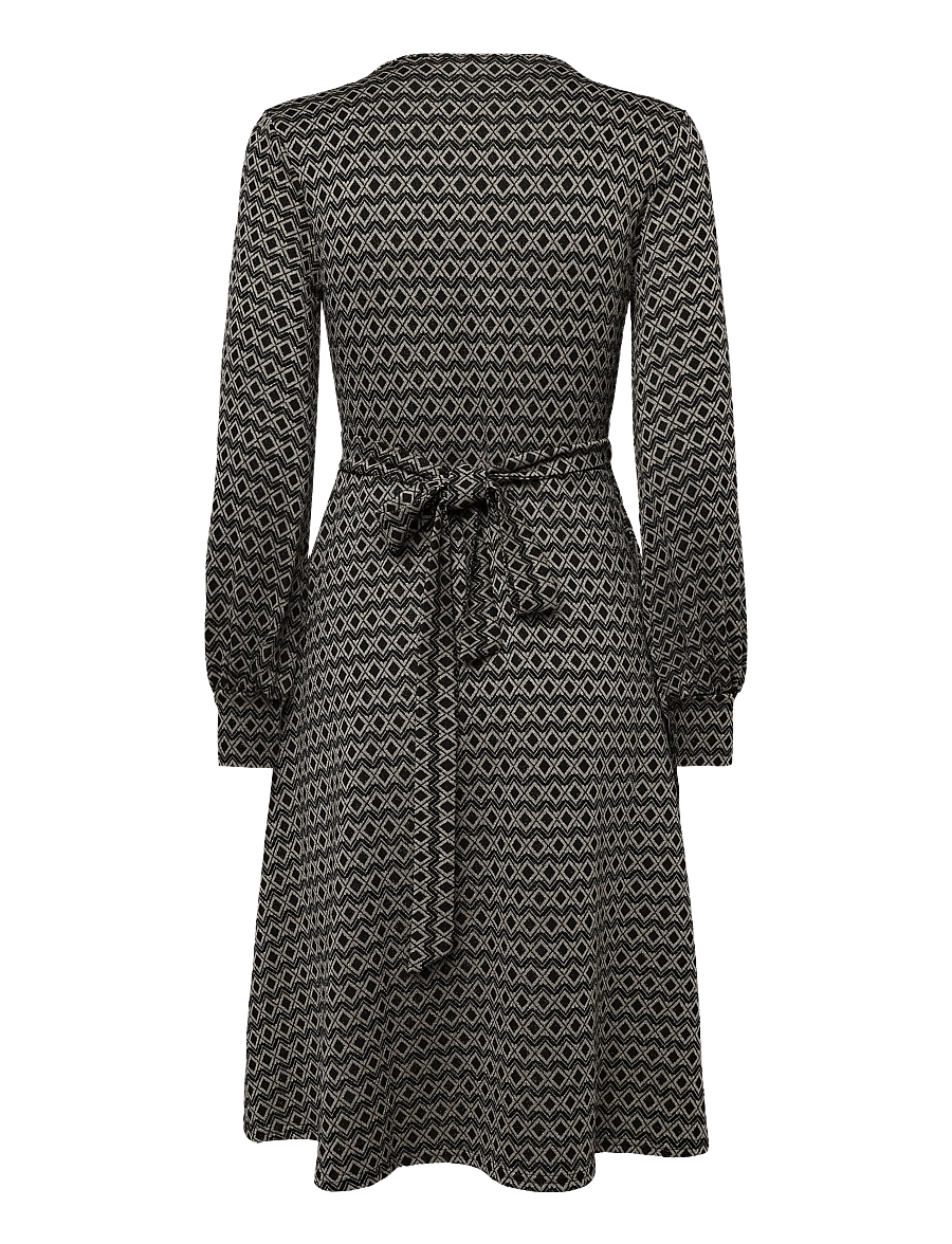 Jumperfabriken - Eva Dress - omlottklänningar - gold - 2