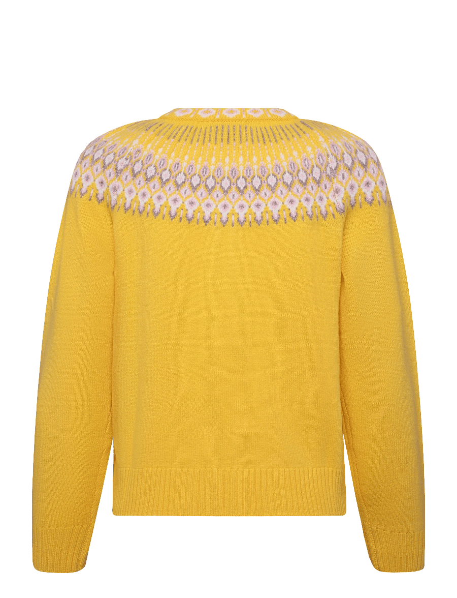 Jumperfabriken - Audrey Cardigan - koftor - yellow - 2