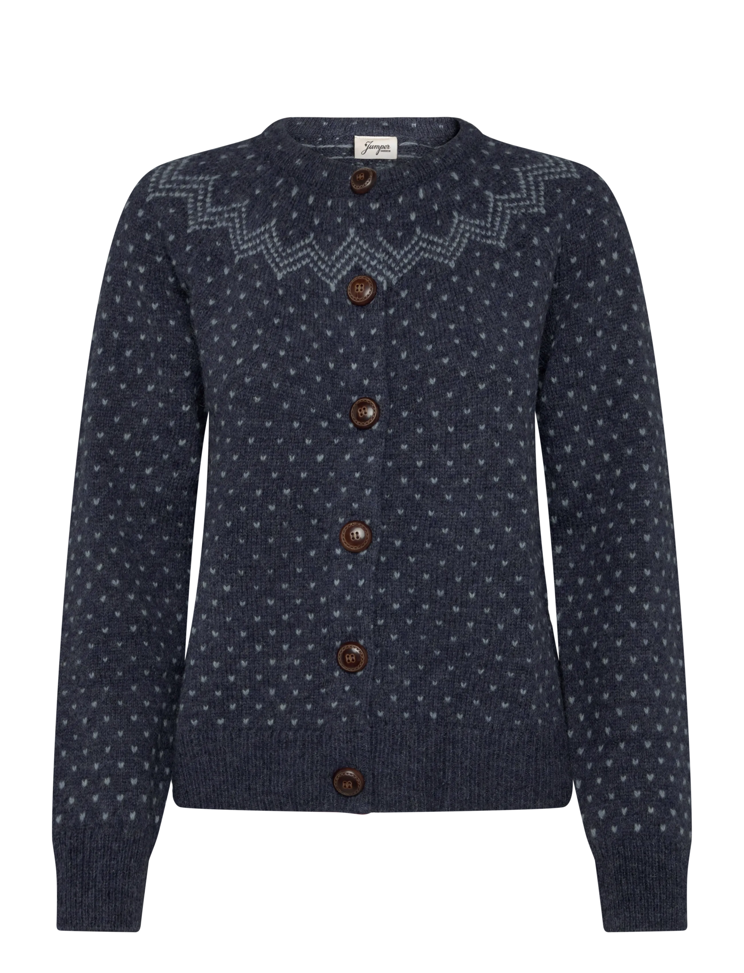 Jumperfabriken Gullvor Cardigan - Farben der Saison - BLUE / blue