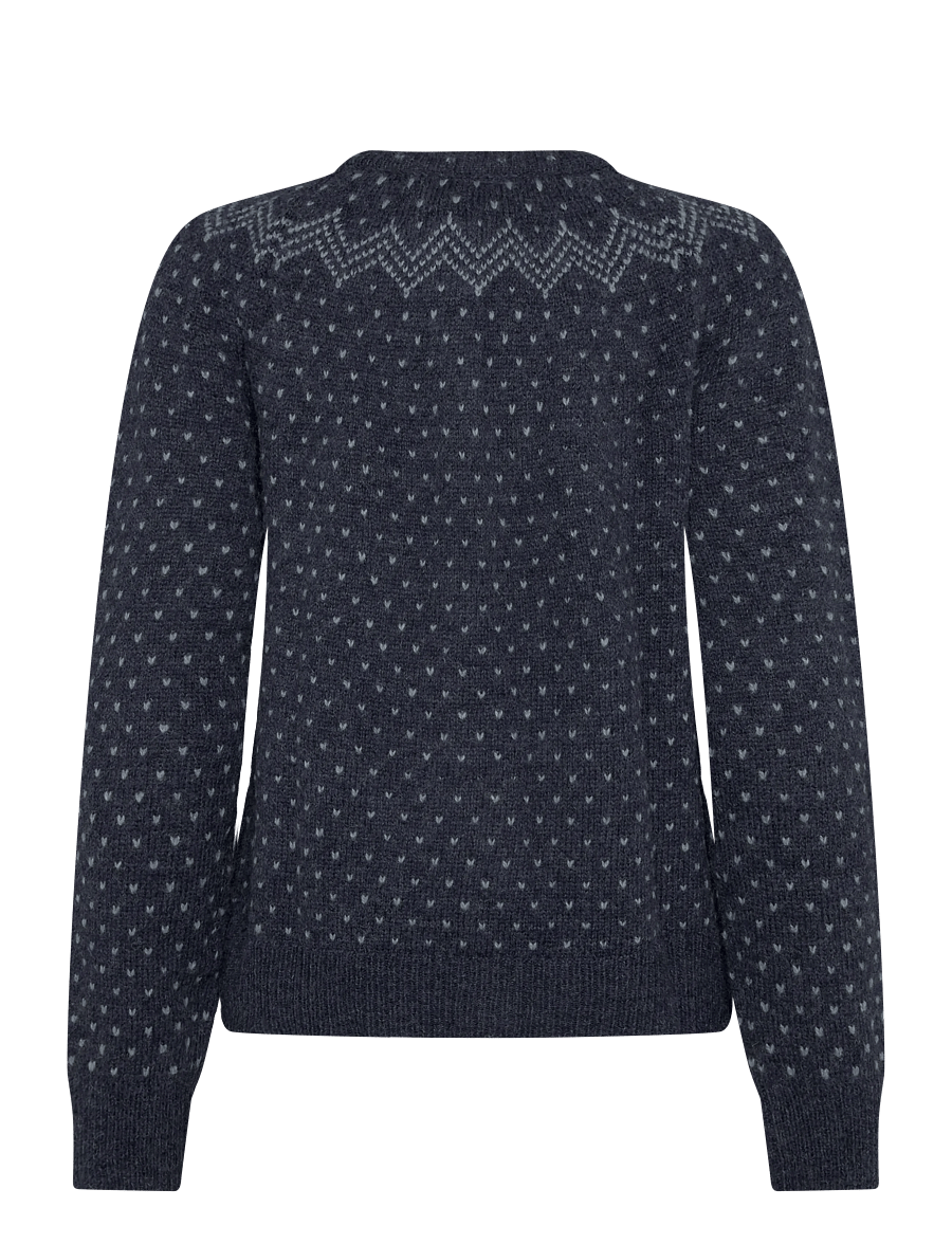Jumperfabriken - Gullvor Cardigan - strickjacken - blue - 2