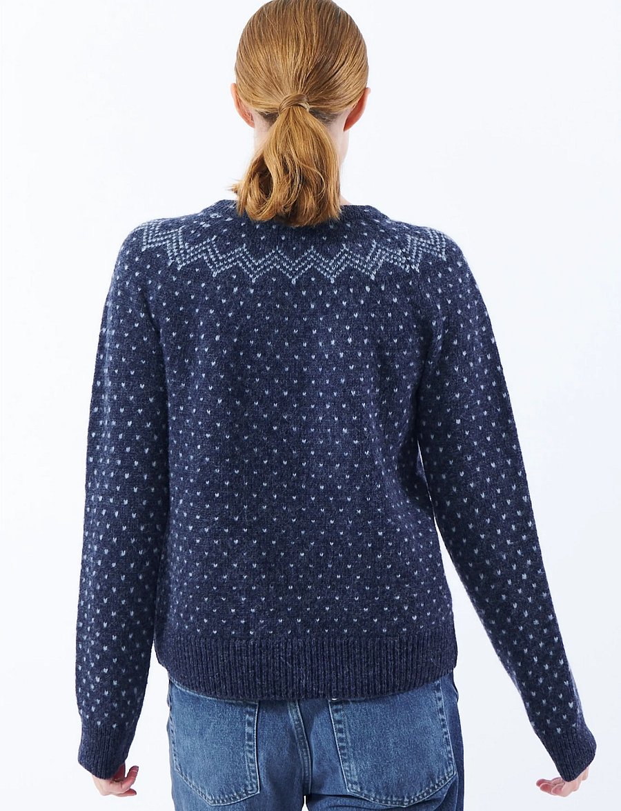 Jumperfabriken - Gullvor Cardigan - strickjacken - blue - 3