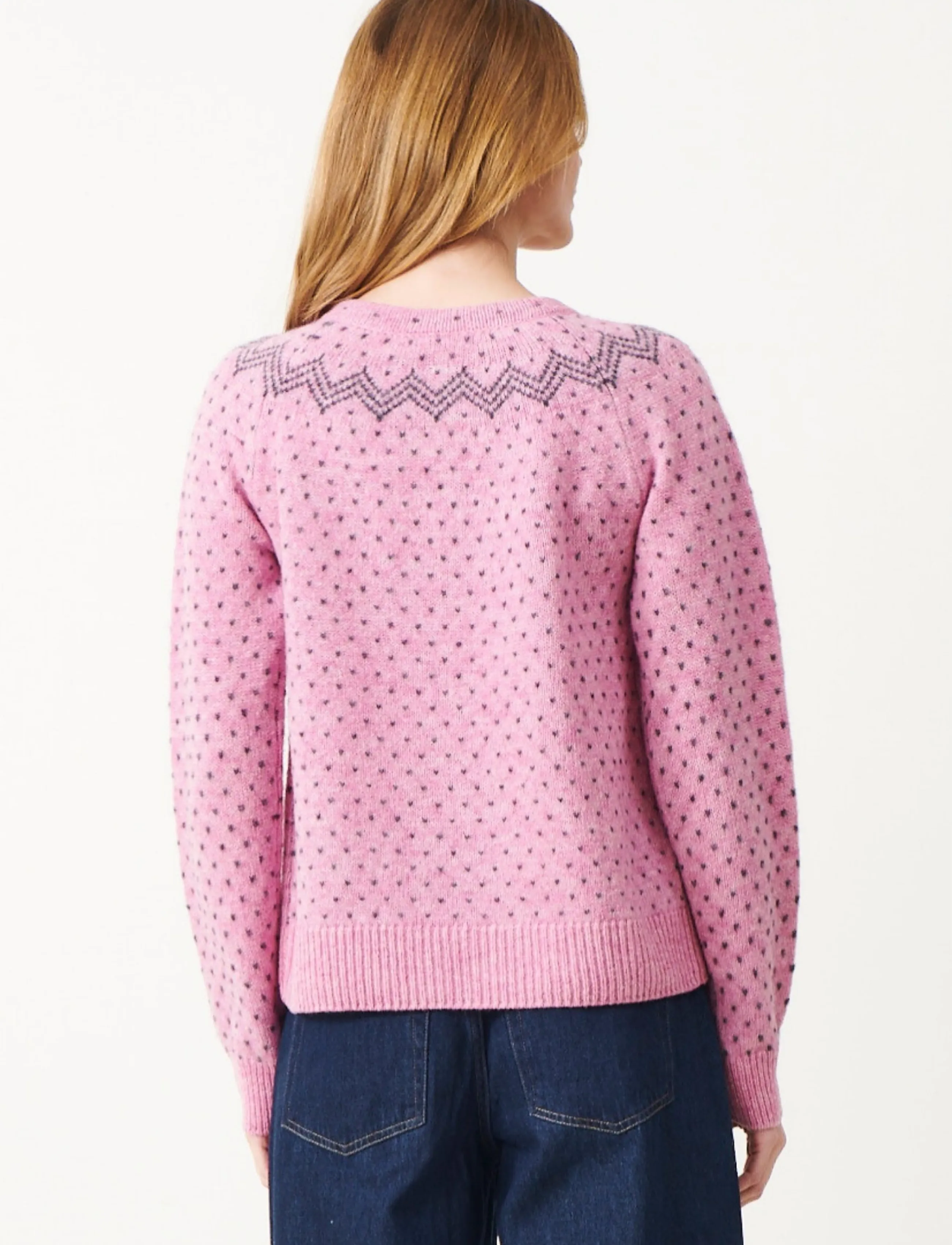 Jumperfabriken - Gullvor Cardigan - strickjacken - pink - 3