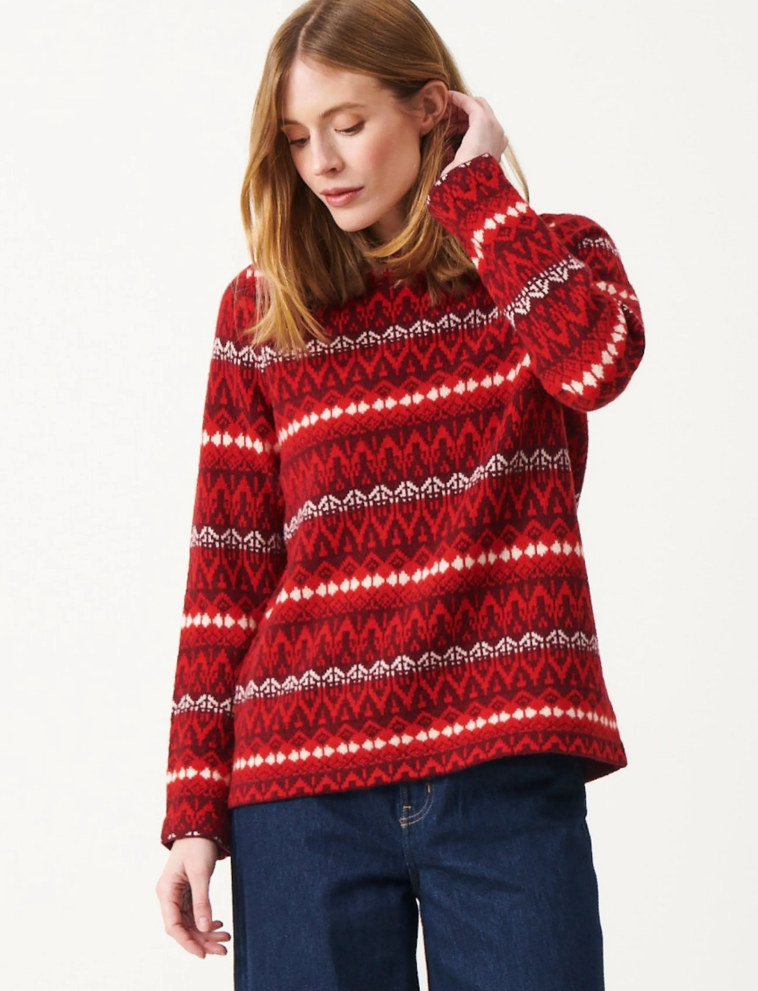 Jumperfabriken - Gunnel Jumper - jumpers - red - 0