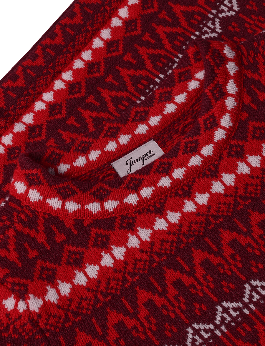 Jumperfabriken - Gunnel Jumper - jumpers - red - 5