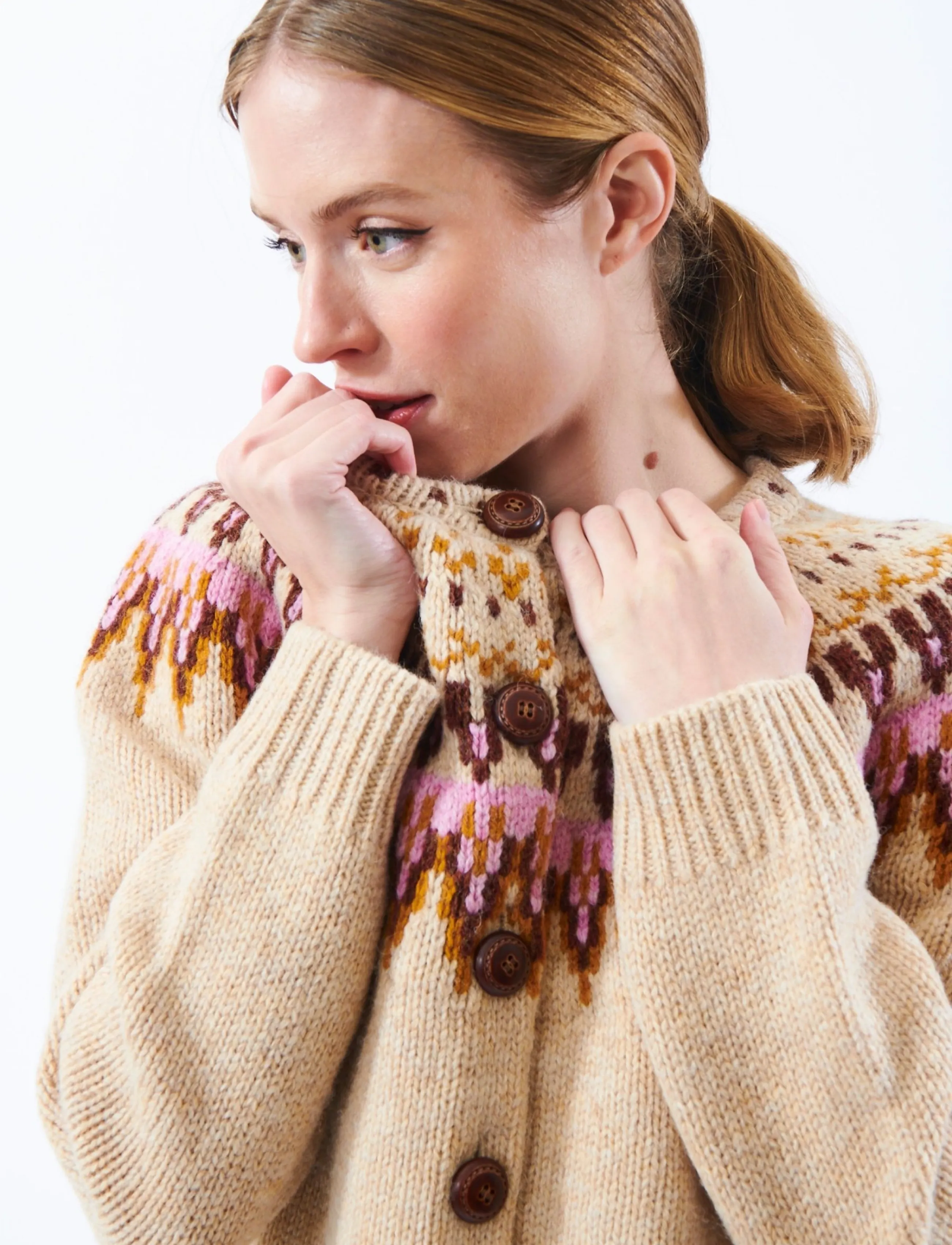 Jumperfabriken Joelle Cardigan dam – bild 3