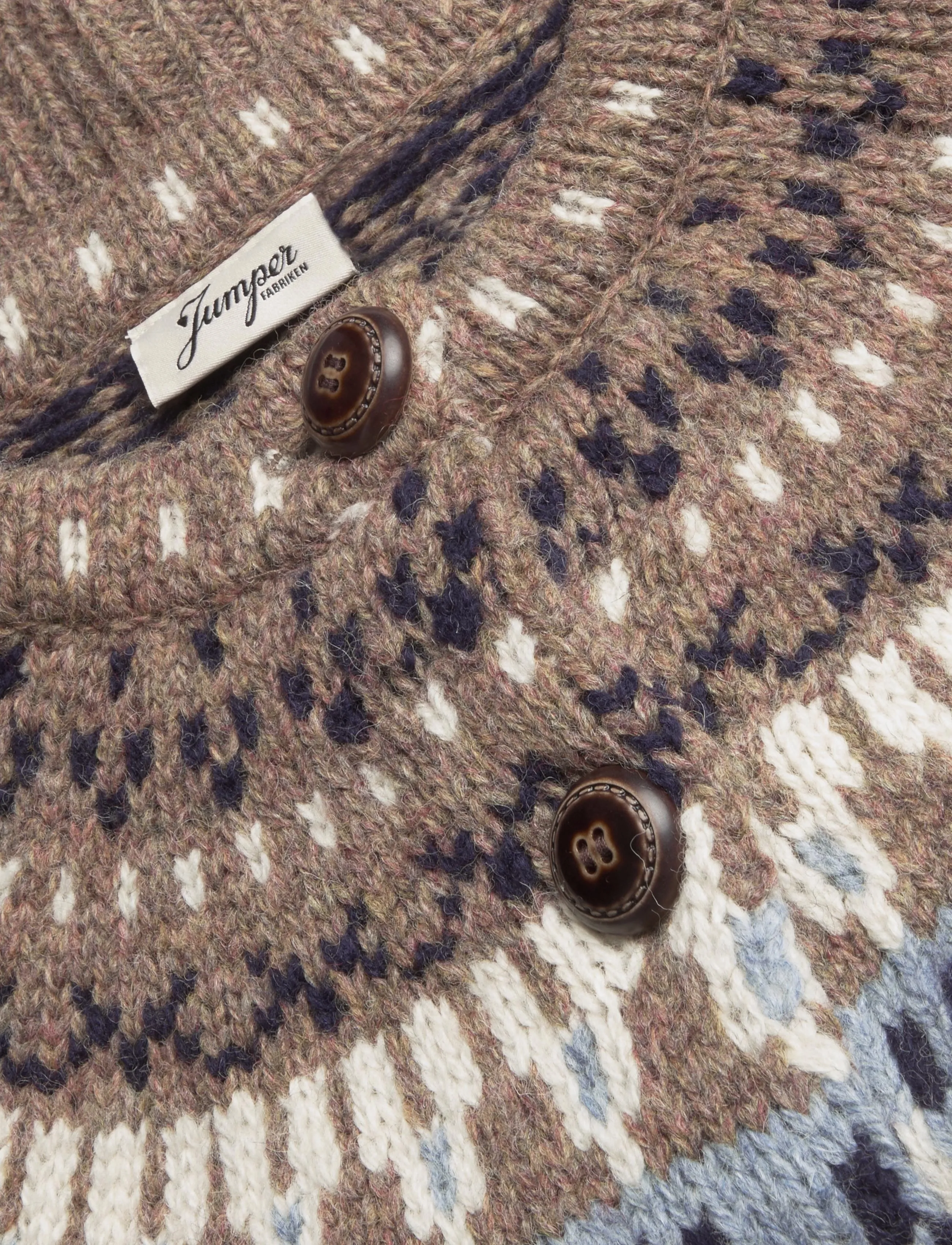Jumperfabriken - Joelle Cardigan - koftor - taupe - 4