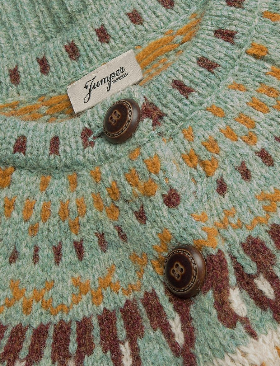 Jumperfabriken - Joelle Cardigan - kardiganid - turquoise - 4
