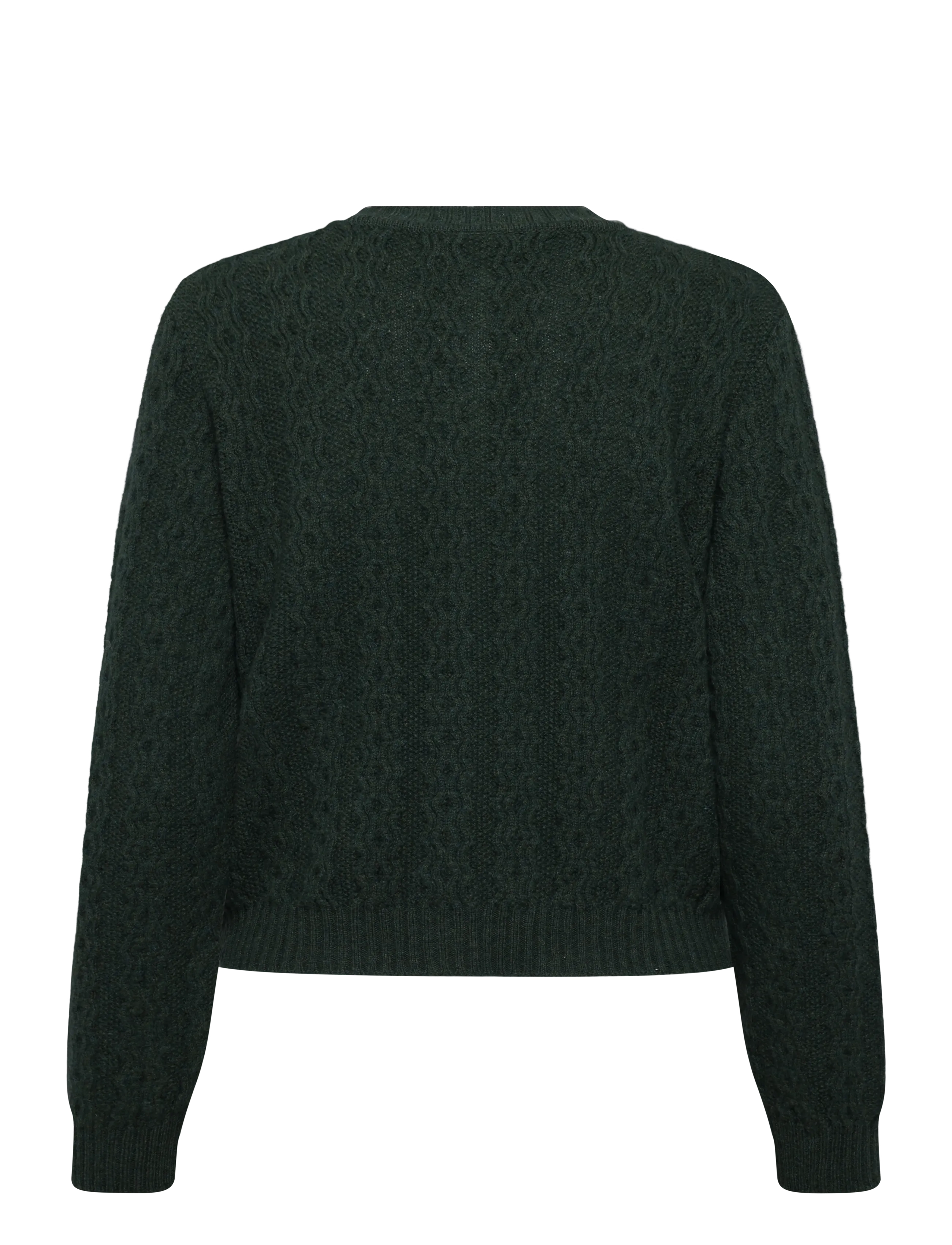Jumperfabriken - Luca Cardigan - koftor - dk green - 2