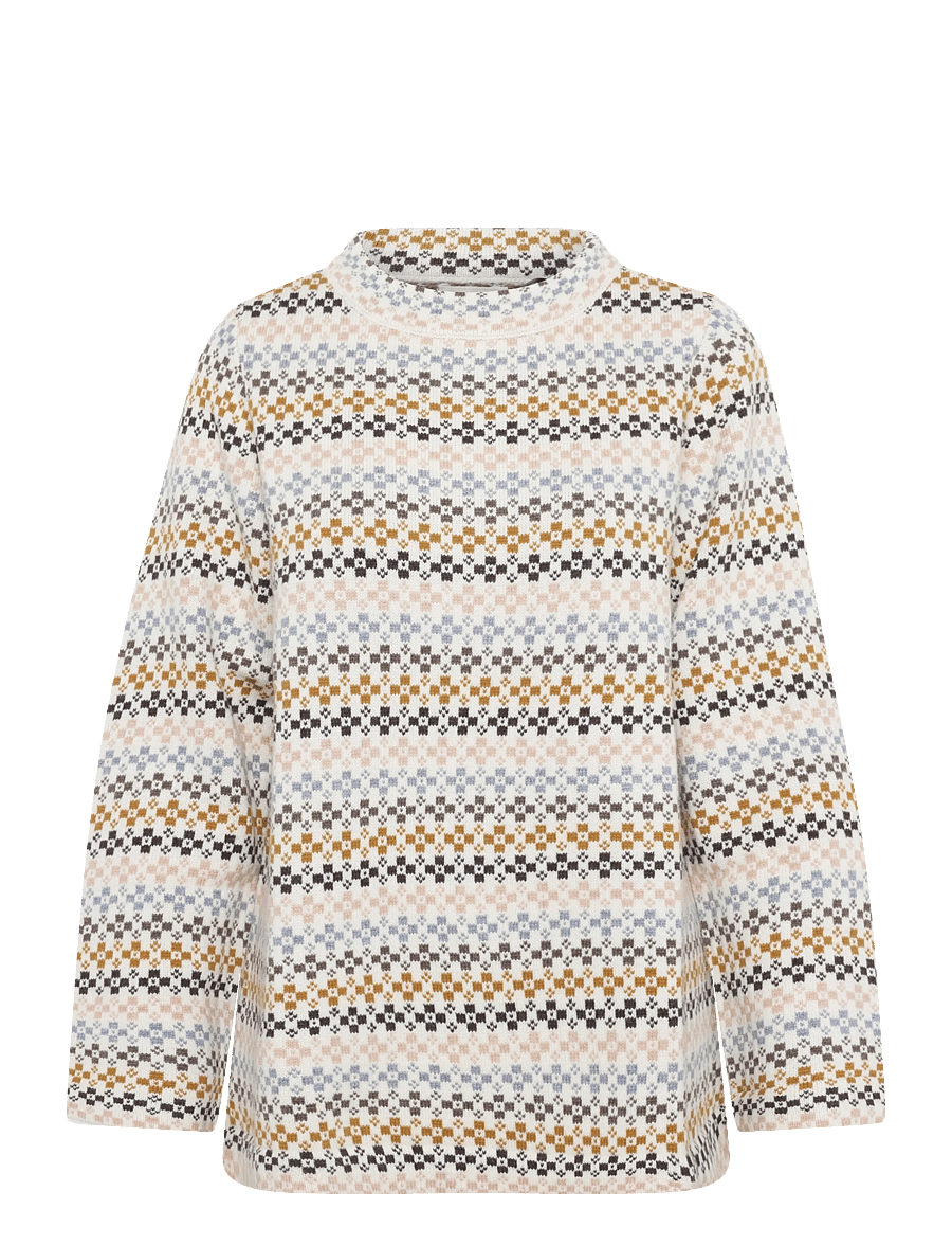 Jumperfabriken - Kajsa Jumper - stickade tröjor - multi - 1