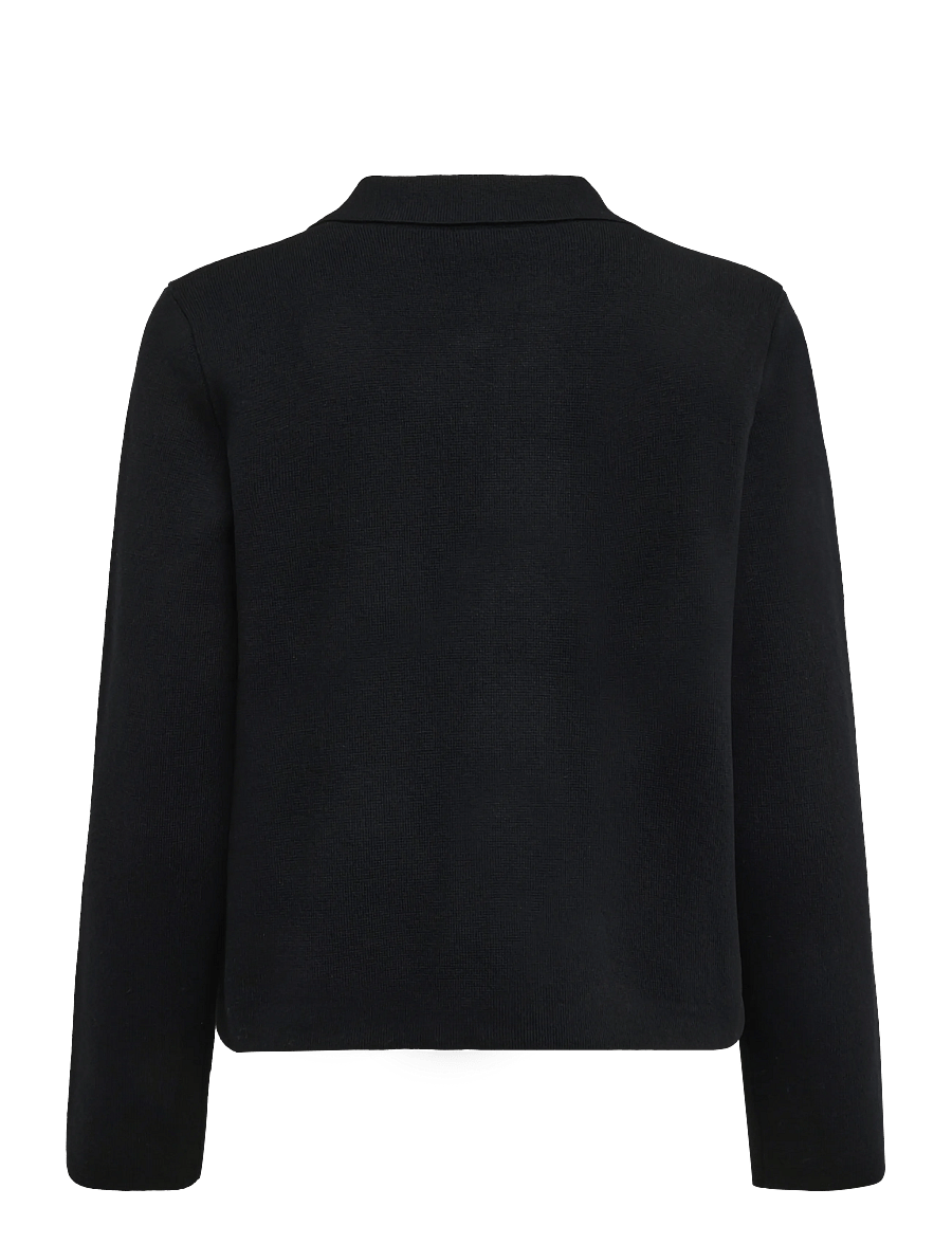 Jumperfabriken - Nanette Cardigan - cardigans - black - 2